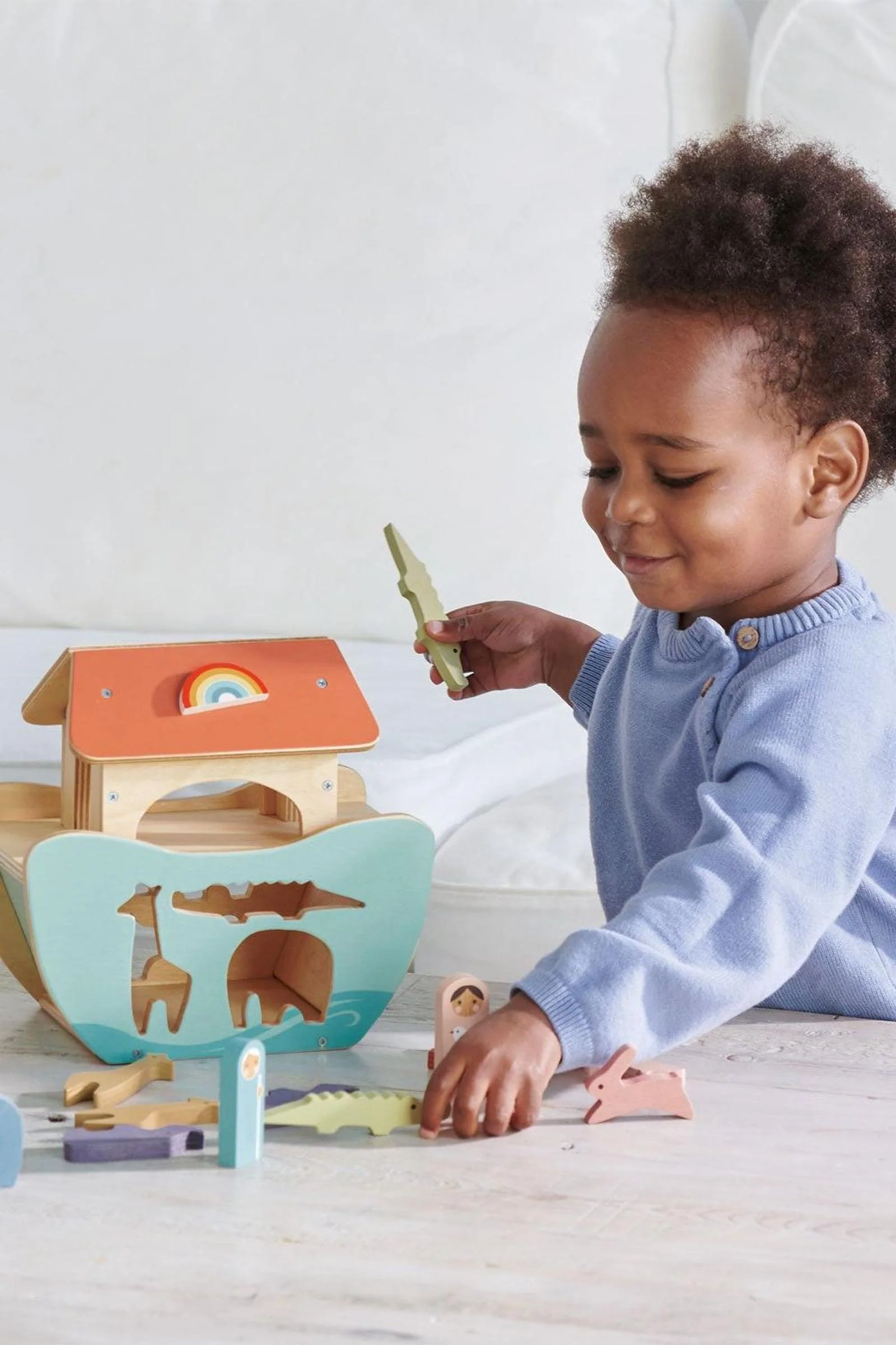 Tender Leaf Wooden Toys, Little Noah’s Ark, 2 years - Image 6