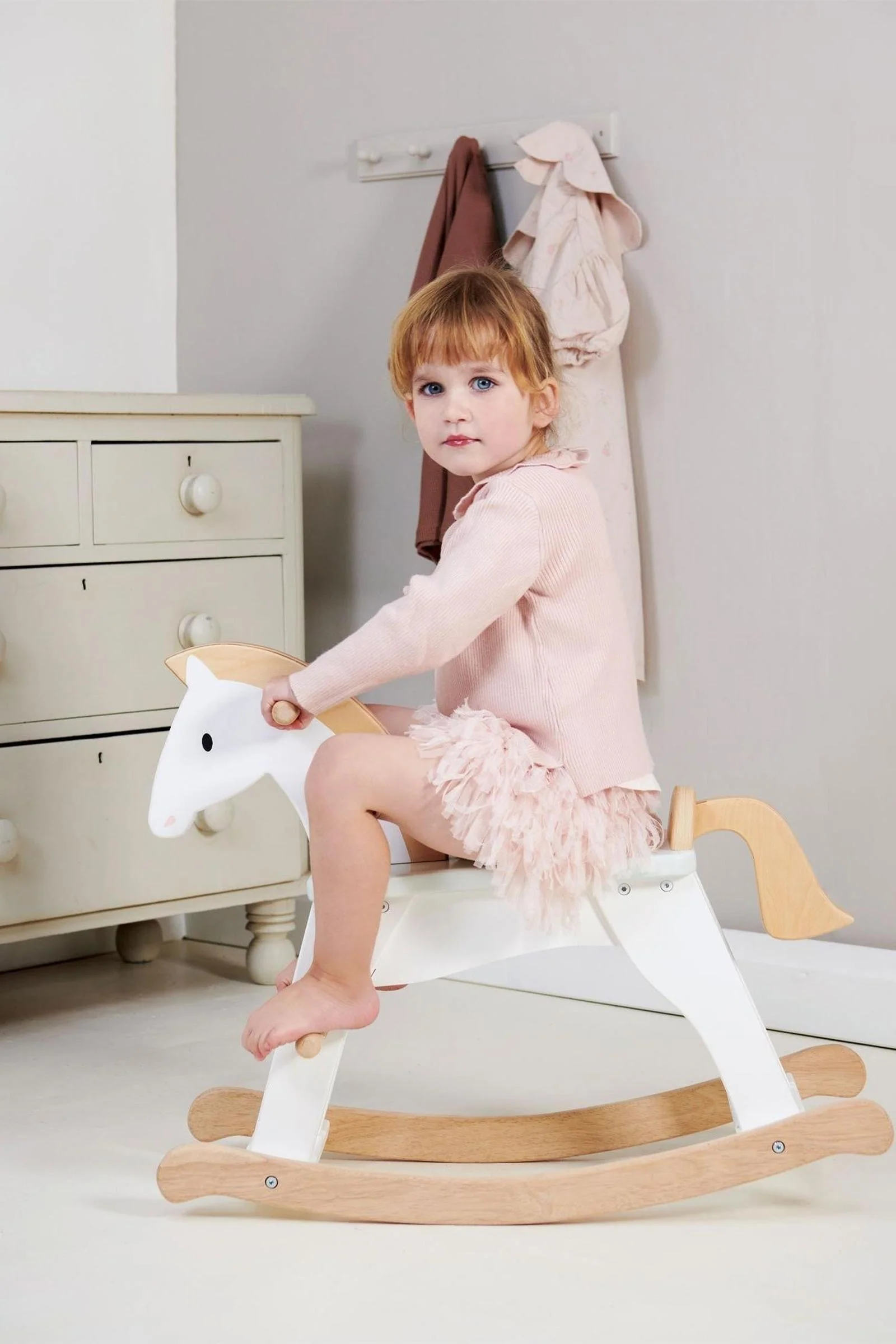 Tender Leaf Wooden Toys, Lucky Rocking Horse - Image 2