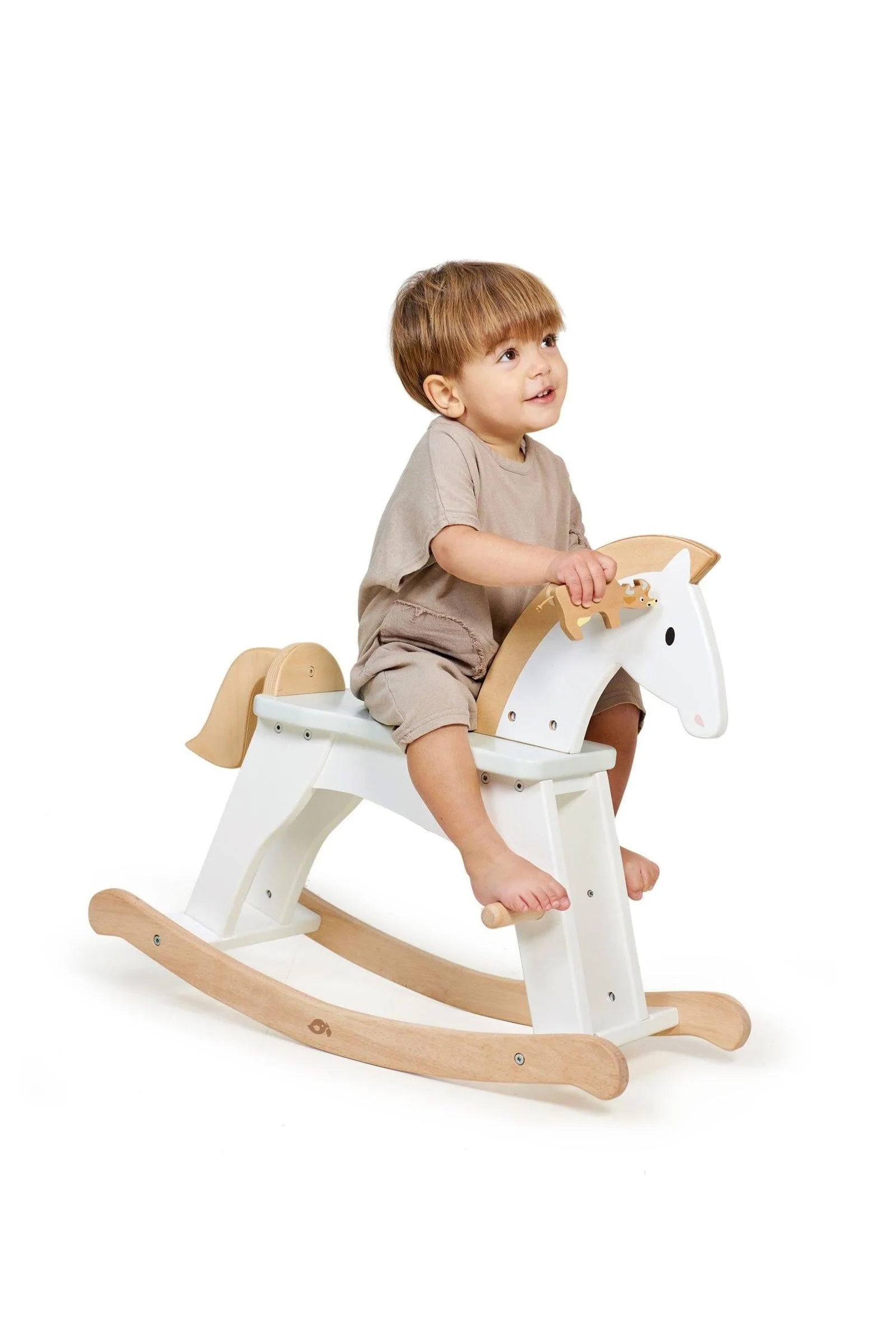 Tender Leaf Wooden Toys, Lucky Rocking Horse - Image 4