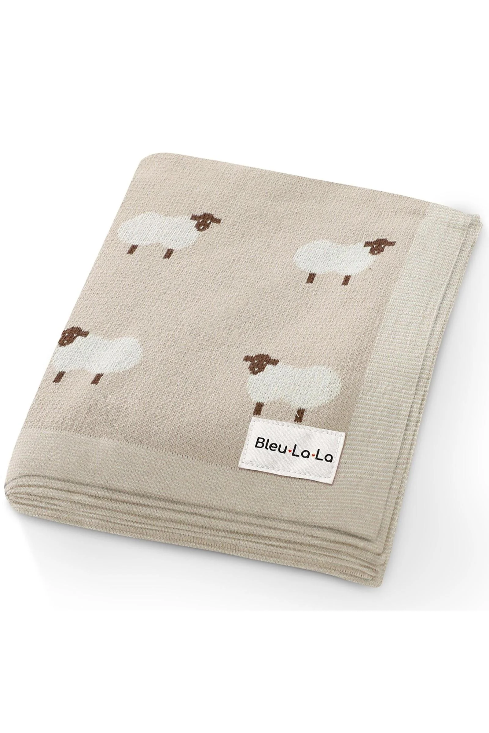 Cotton Deer Knit Luxury Swaddle Blanket, 100% OEKO Tex Pima Cotton - Image 15