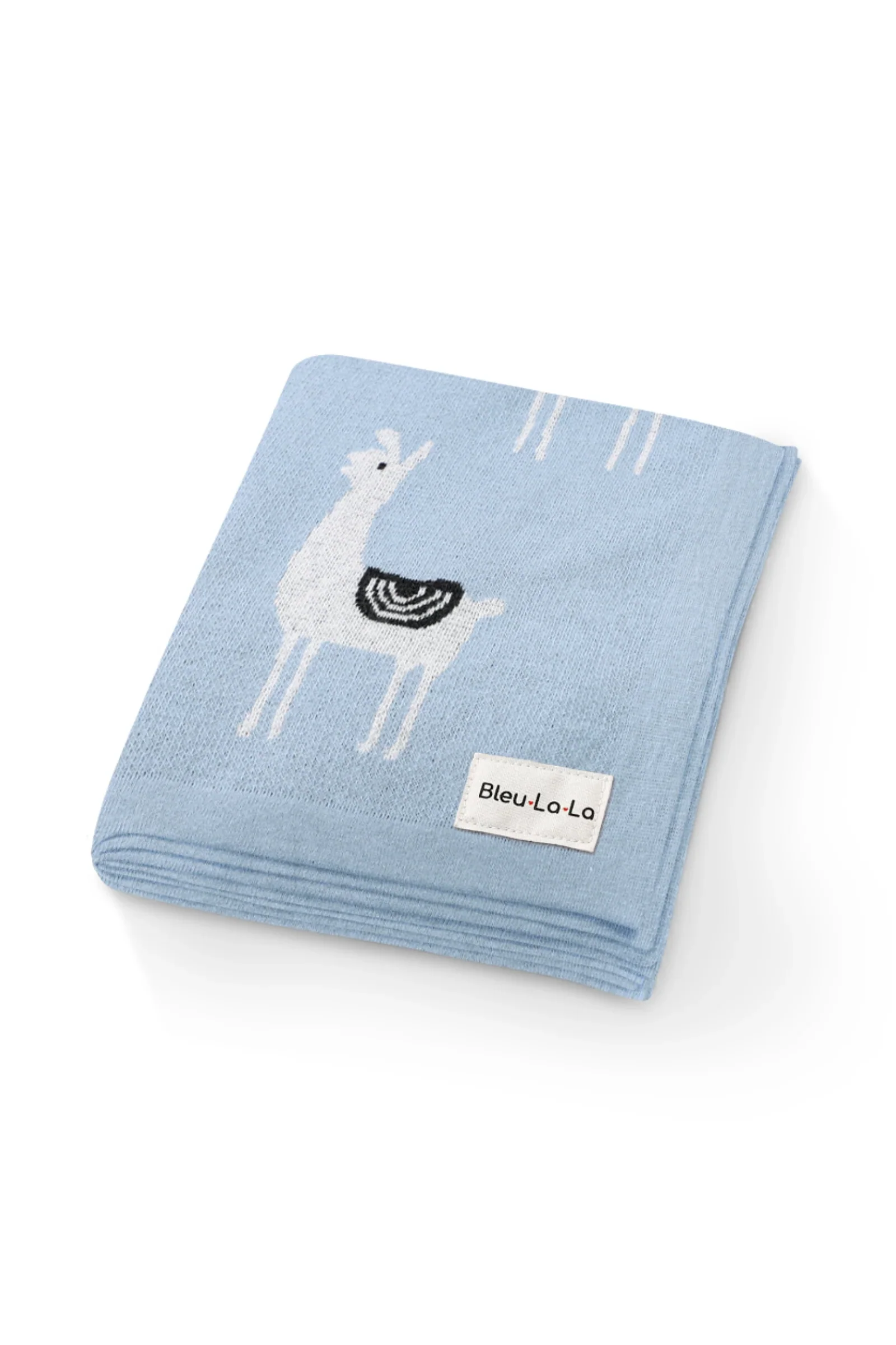 Knit Llama Luxury Swaddle Blanket, 100% OEKO Tex Pima Cotton - Image 11