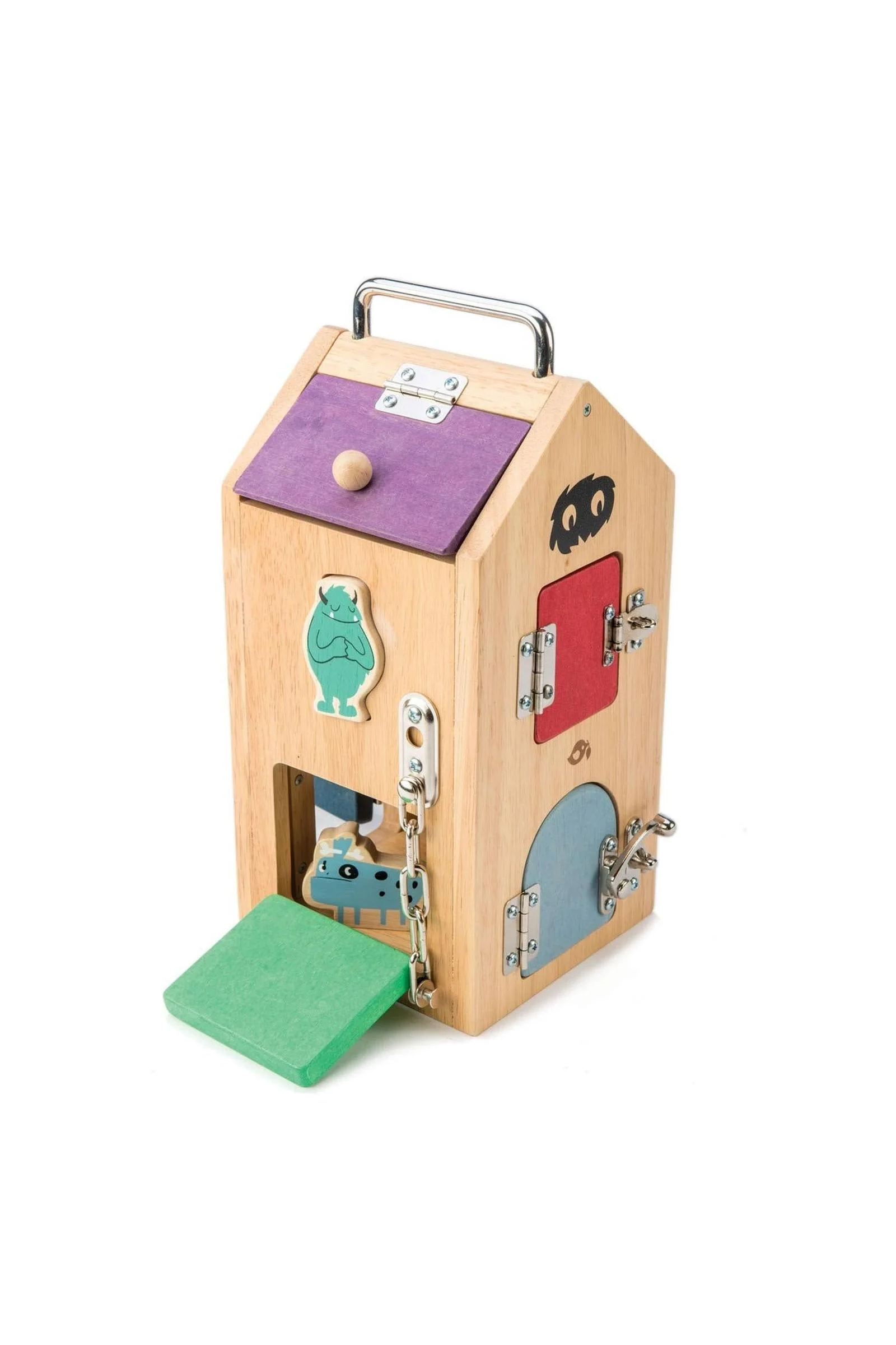 Tender Leaf Wooden Toys, Monster Lock Box, Award Wining - Image 2