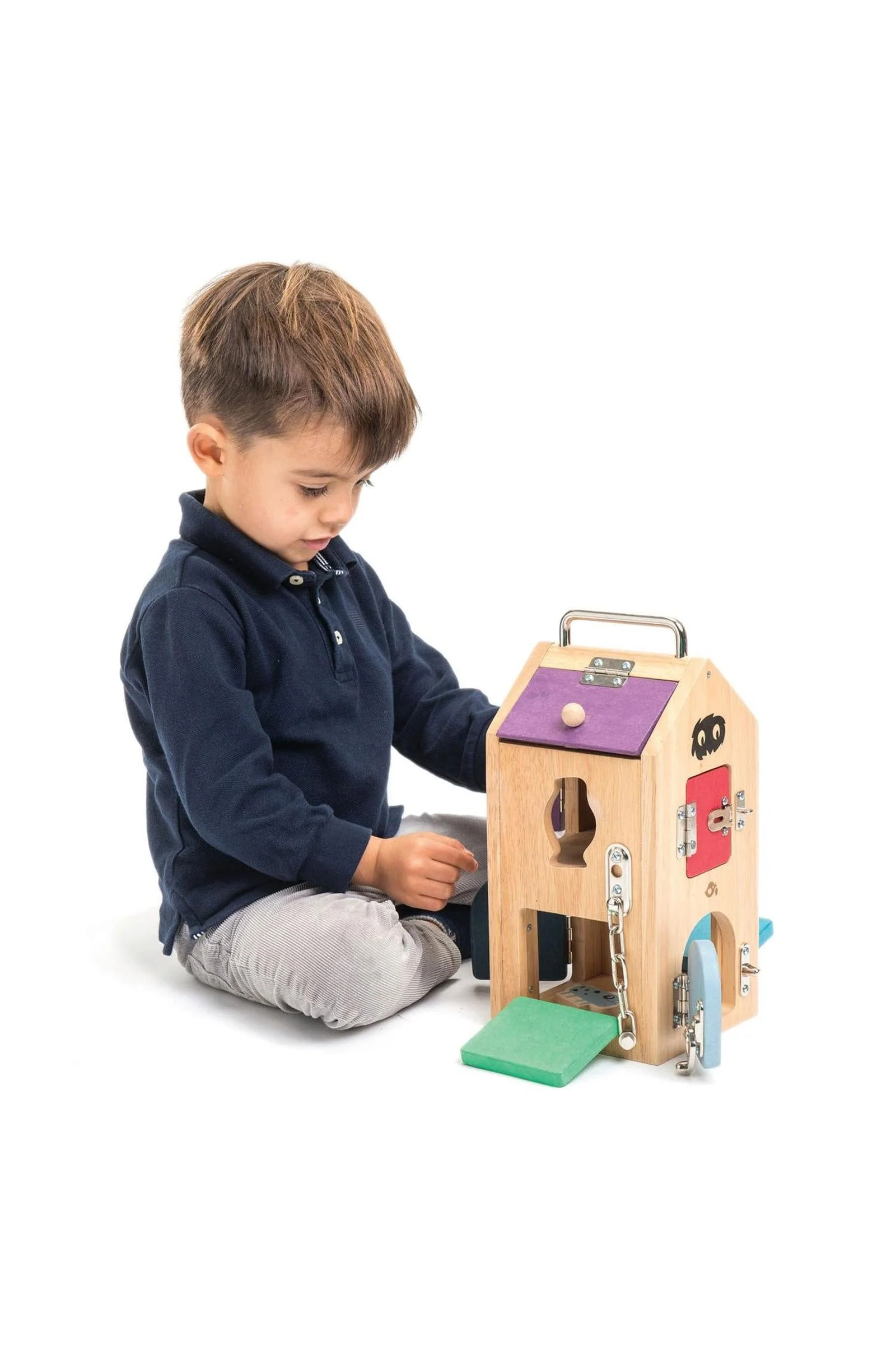 Tender Leaf Wooden Toys, Monster Lock Box, Award Wining - Image 3