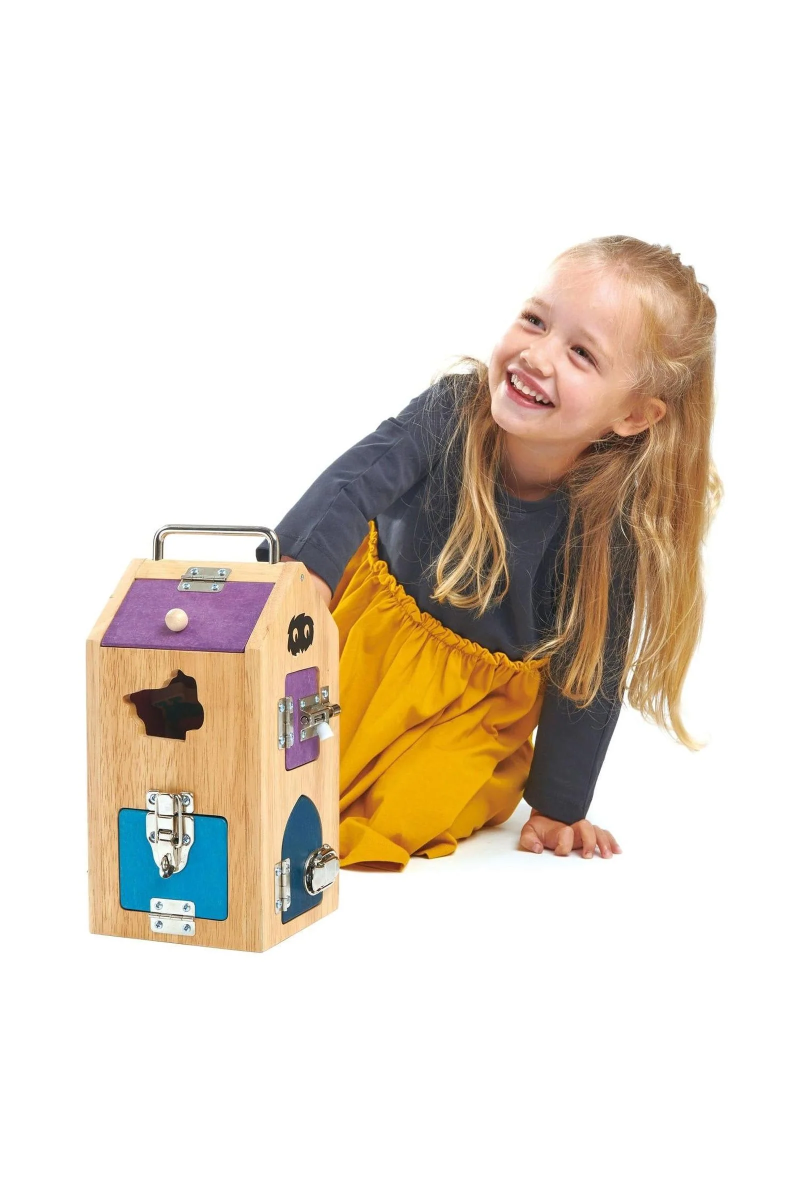 Tender Leaf Wooden Toys, Monster Lock Box, Award Wining - Image 4