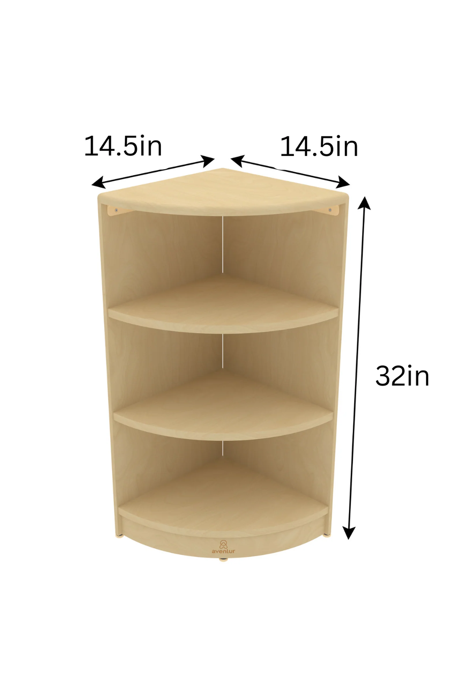 Montessori Corner Bookshelf & Learning Storage Unit, 32" Tall - Image 6