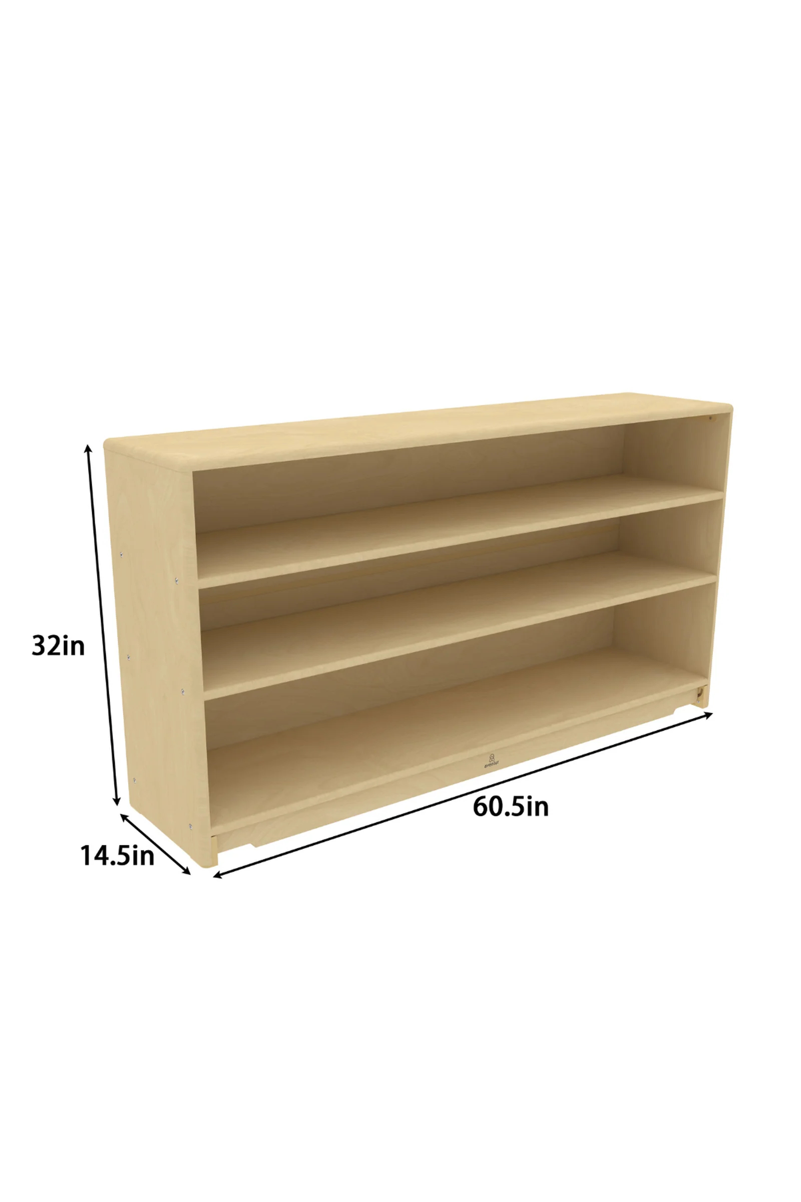 Montessori Wide Toy & Book Organizer for Kids' Rooms - Image 6