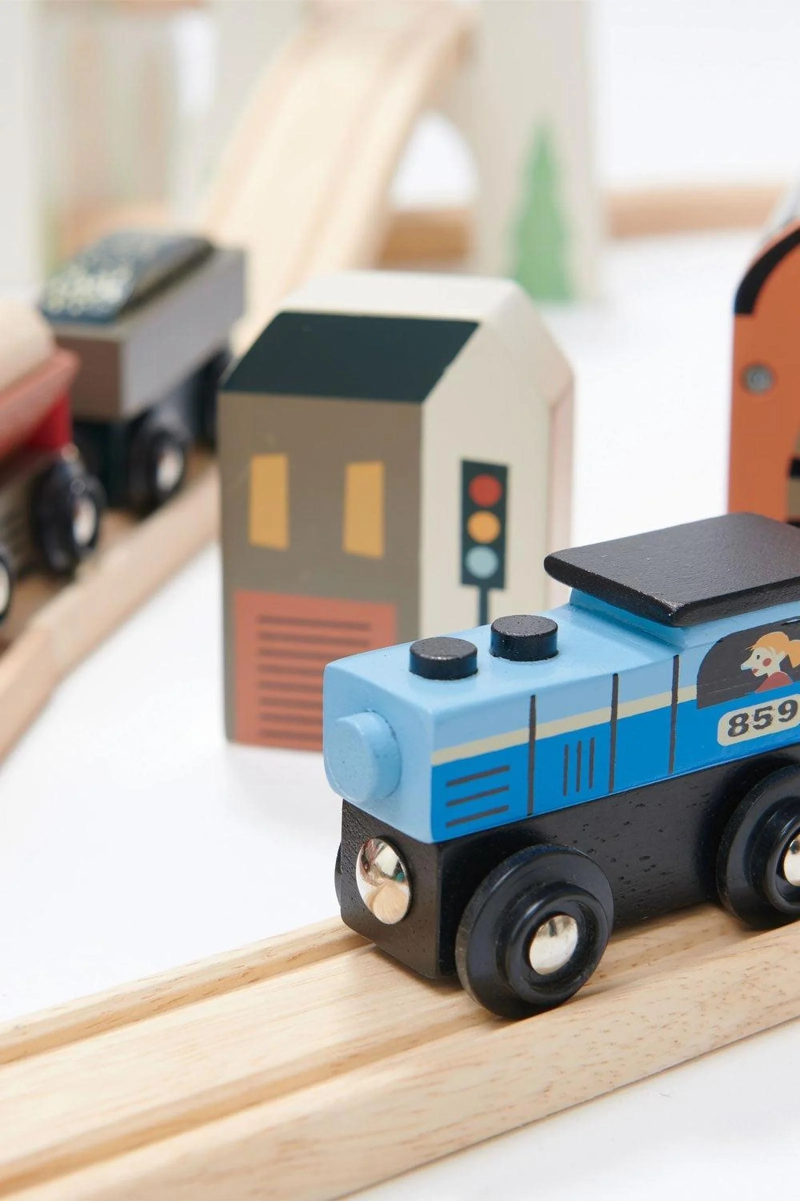 Tender Leaf Wooden Toys, Mountain View Train set - Image 12
