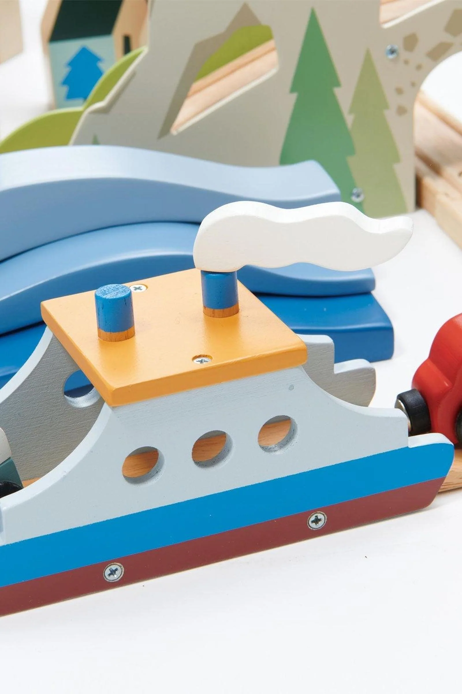 Tender Leaf Wooden Toys, Mountain View Train set - Image 16