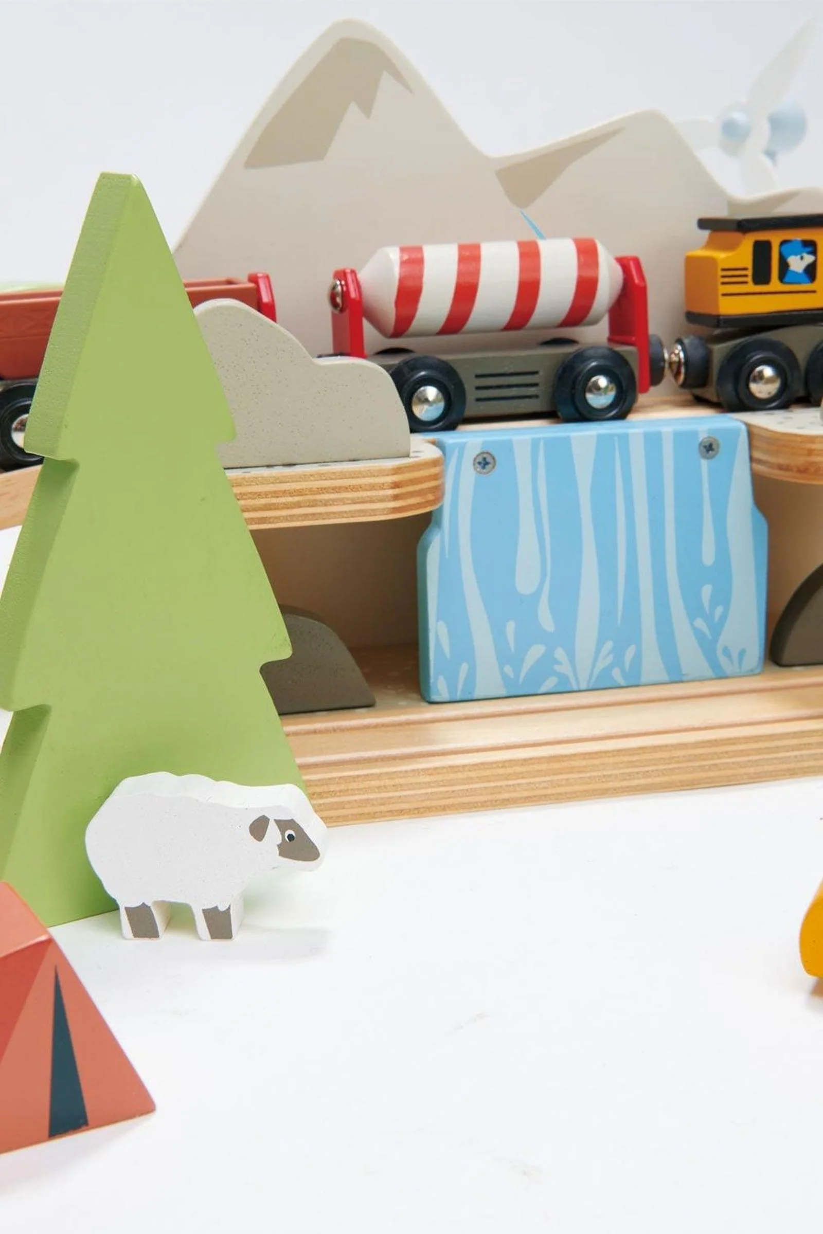 Tender Leaf Wooden Toys, Mountain View Train set - Image 17