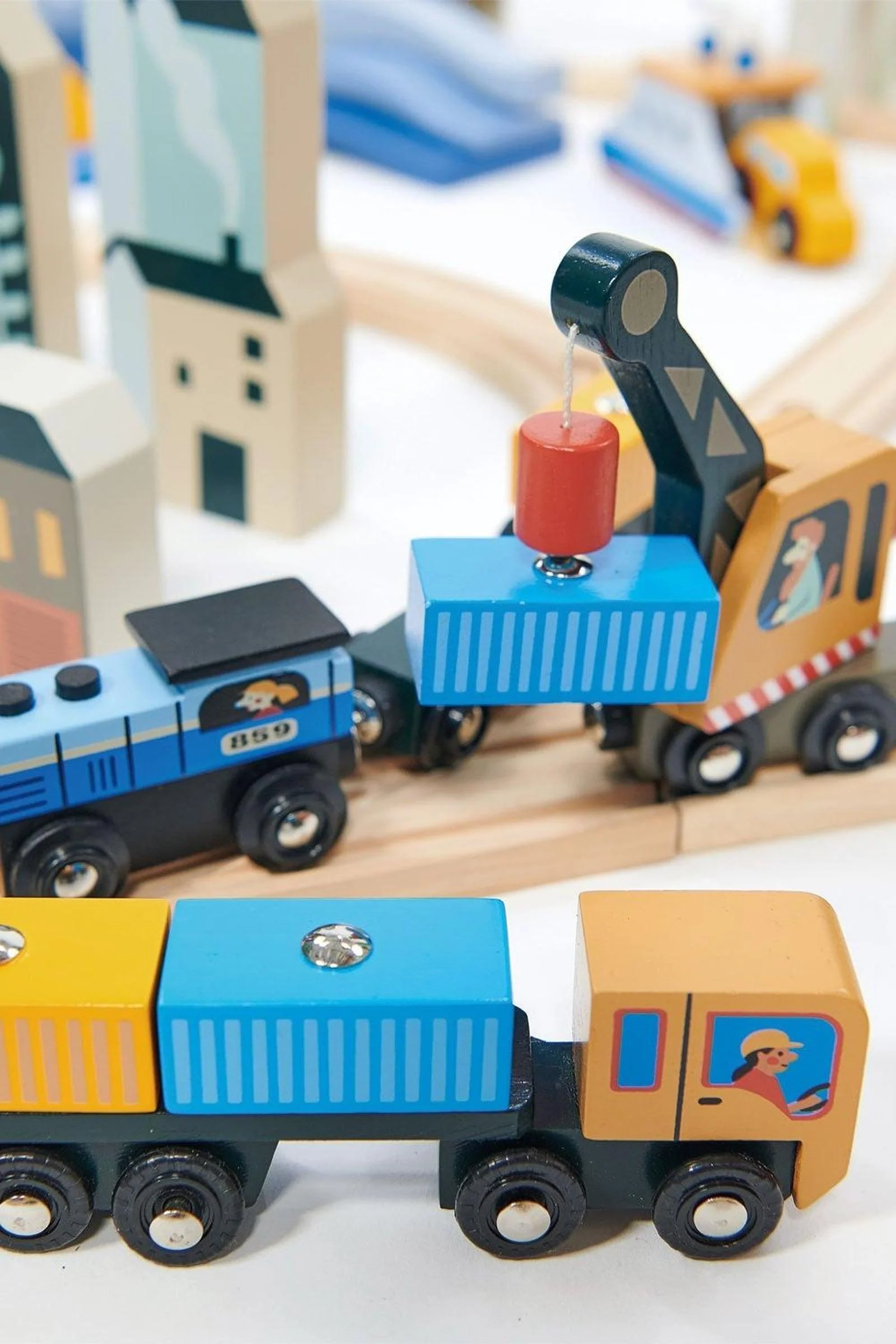 Tender Leaf Wooden Toys, Mountain View Train set - Image 20