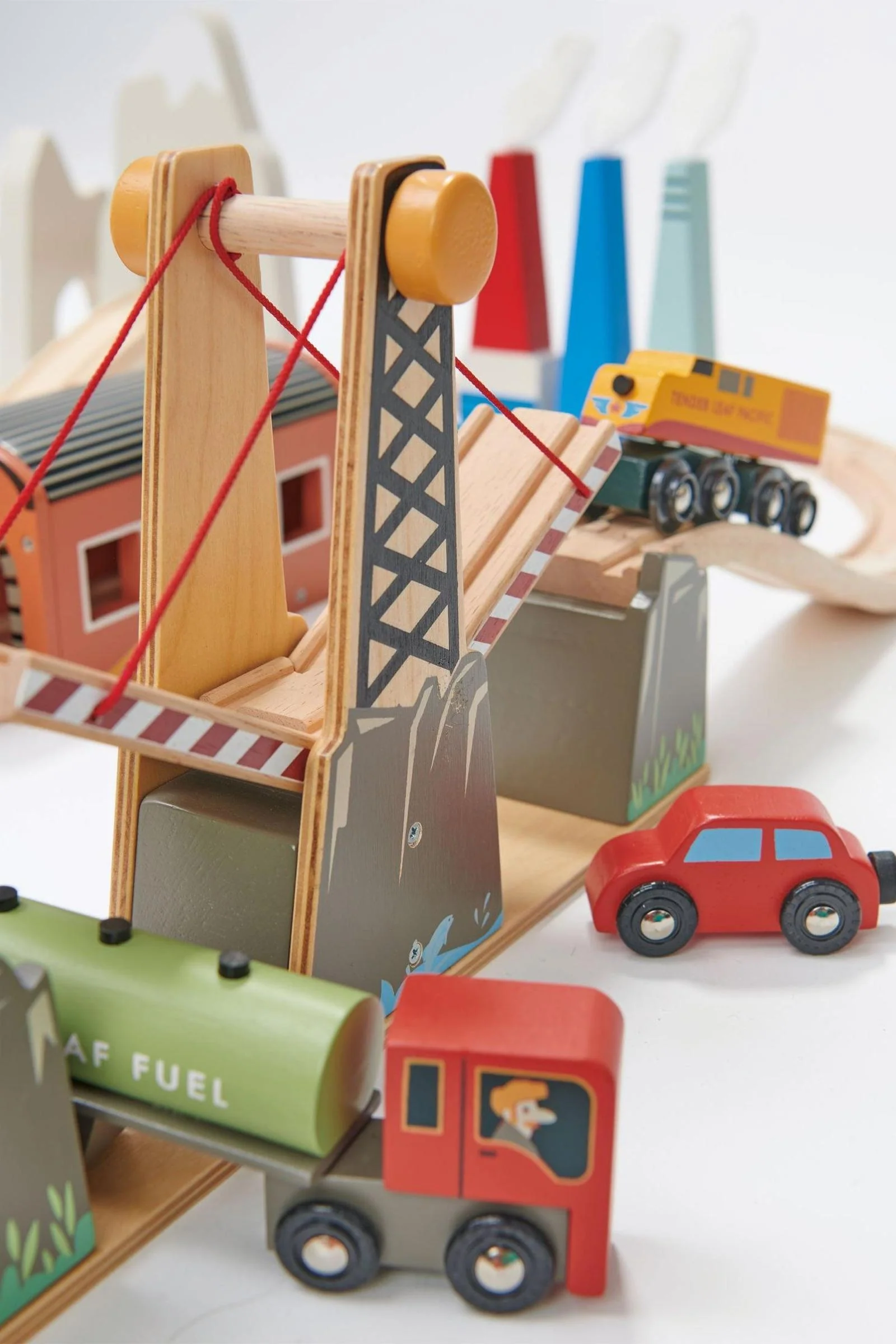 Tender Leaf Wooden Toys, Mountain View Train set - Image 9