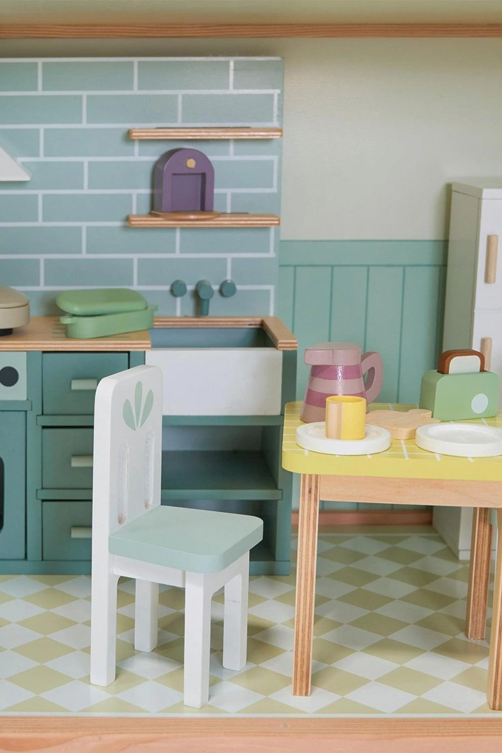 Tender Leaf Wooden Toys, Mulberry Mansion, Grand Dollhouse - Image 11