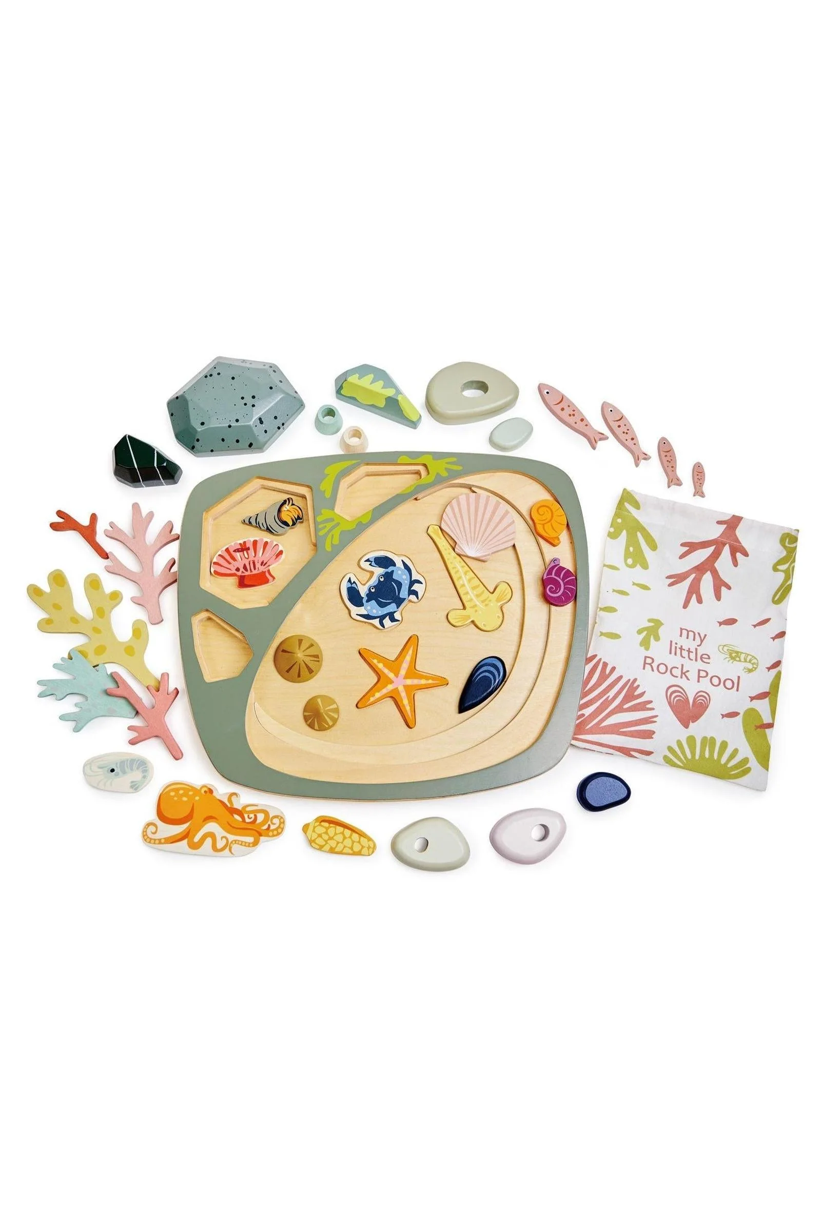 Tender Leaf Wooden Toys, My Little Rock Pool - Image 2