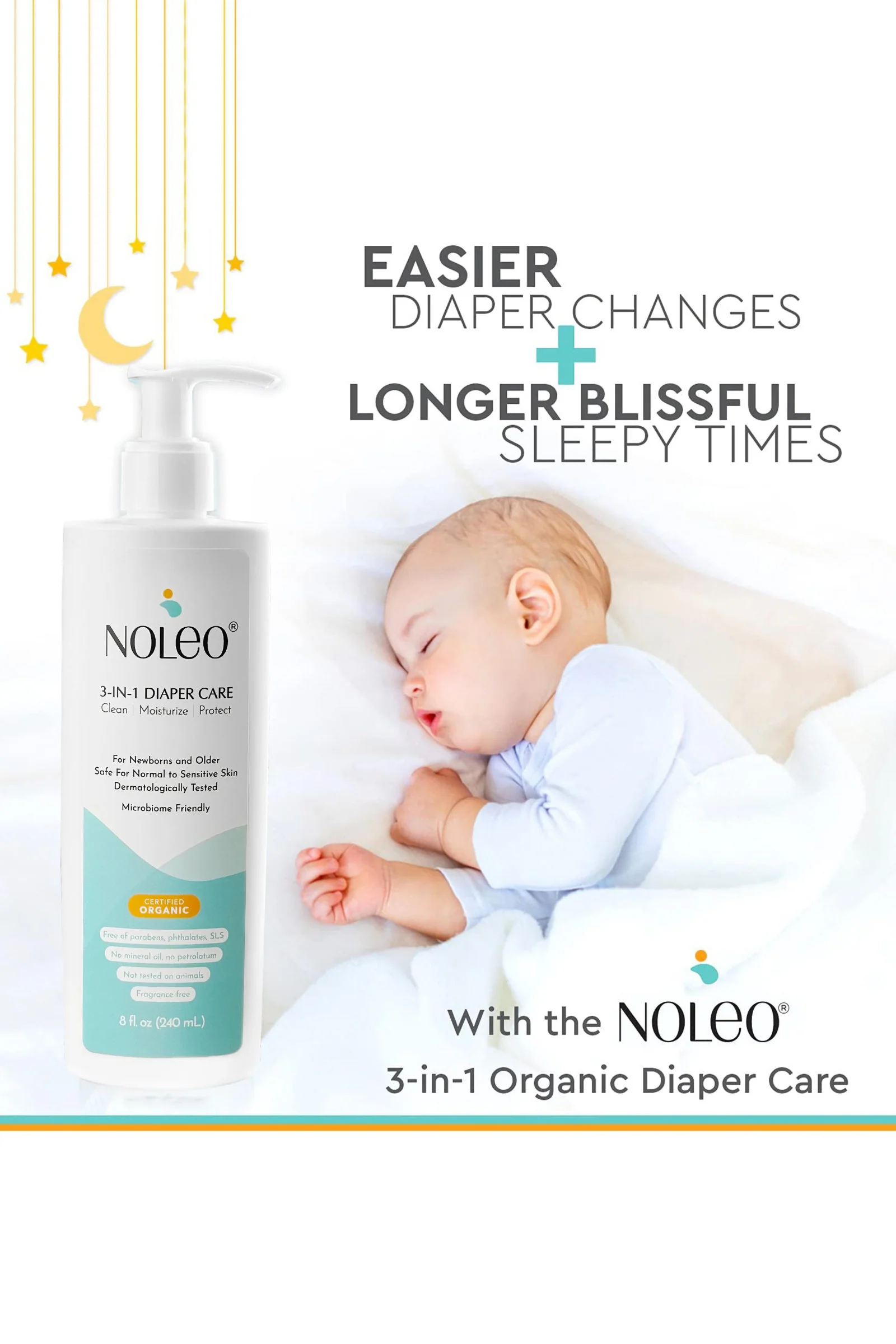 NOLEO 3-IN-1 Diaper Rash Cream, 16oz - Image 10