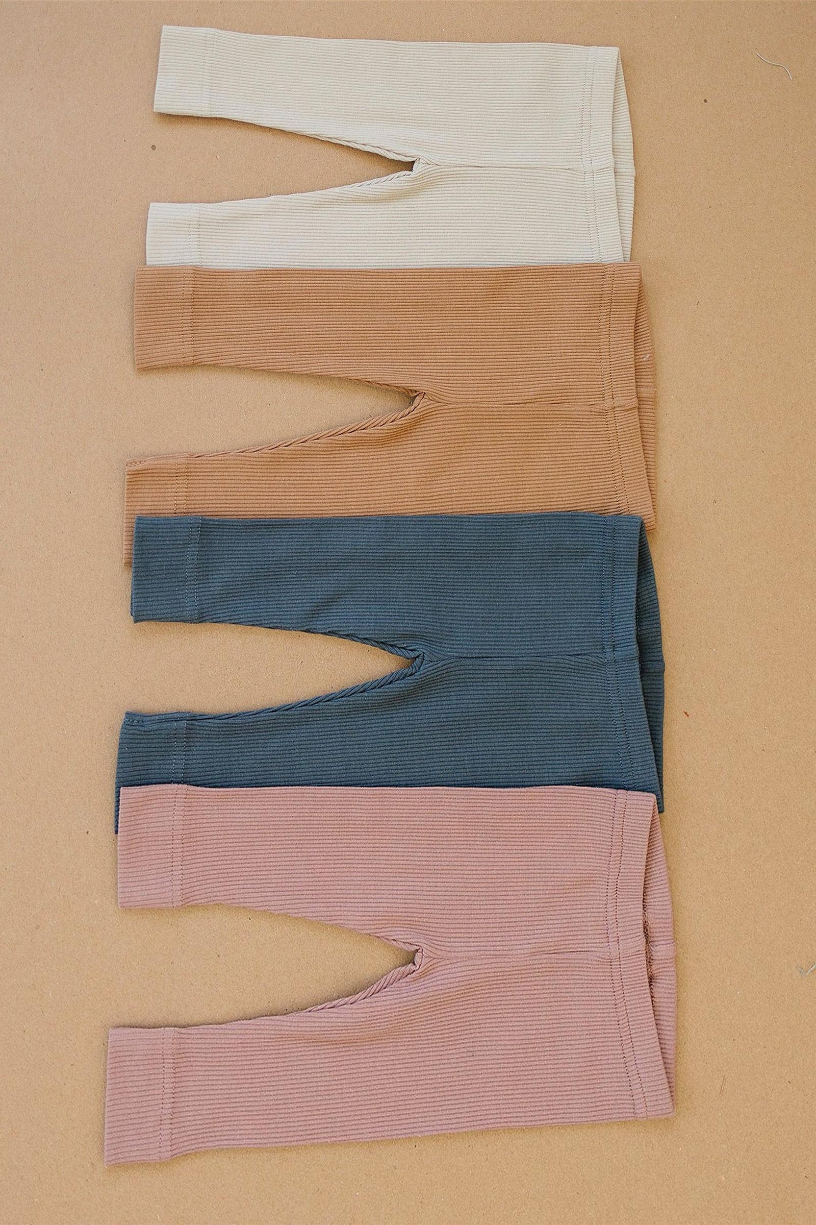 Mebie Baby Oatmeal Organic Cotton Leggings, Baby & Toddler - Image 7