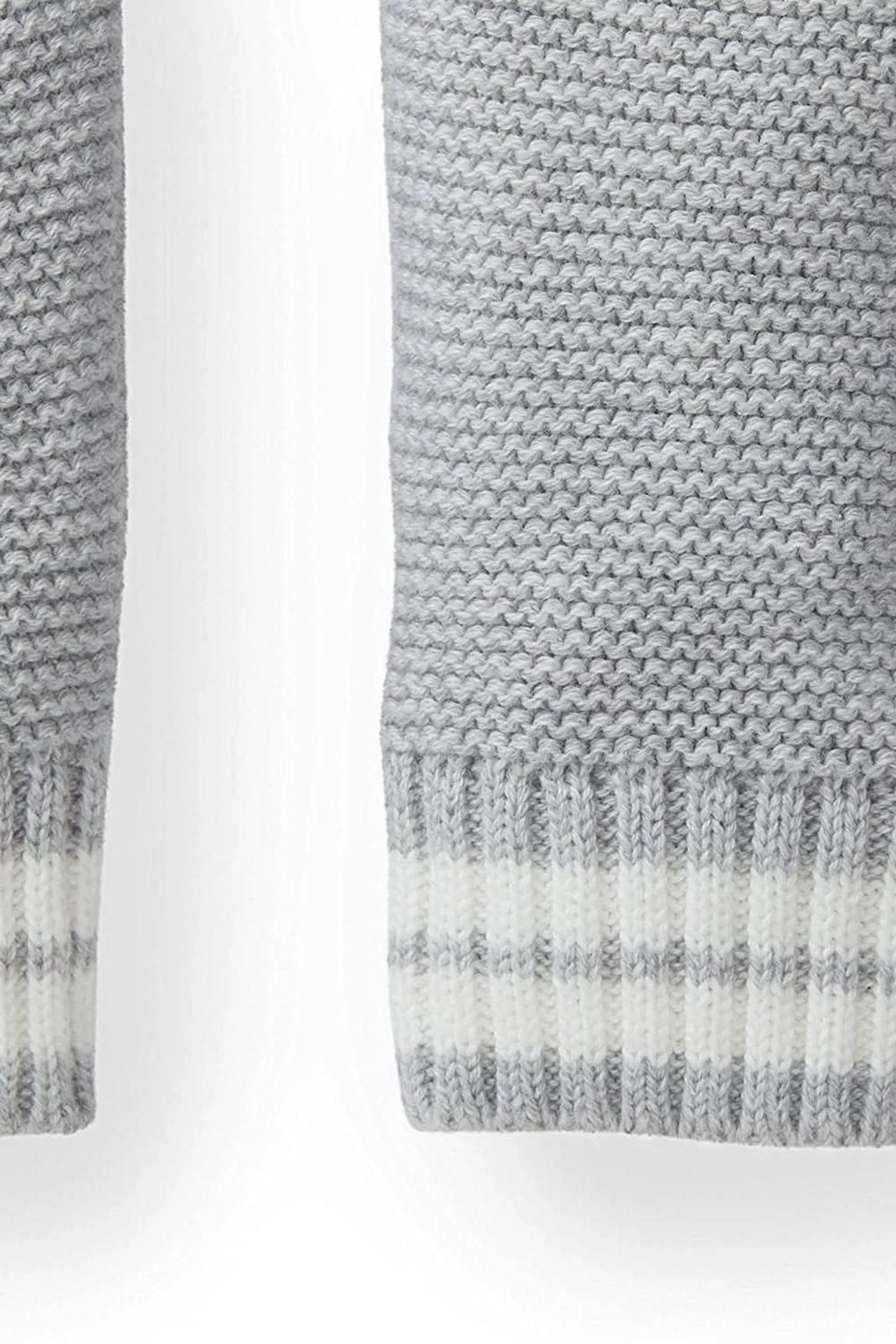Baby Organic Cardigan and Sweater Legging, Gray Heather, Boxed Gift Set - Image 6