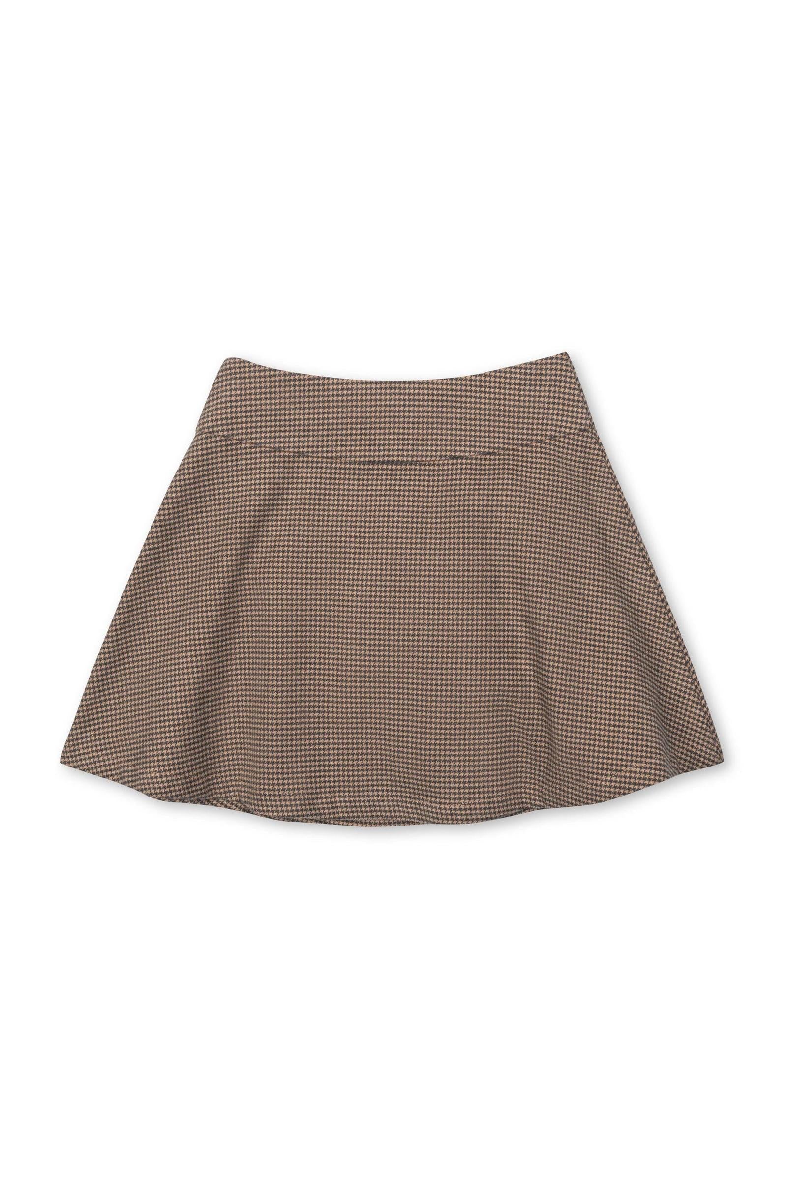 Hope & Henry Organic Cotton Circle Skirt, Camel, Sizes 2T-12 - Image 4