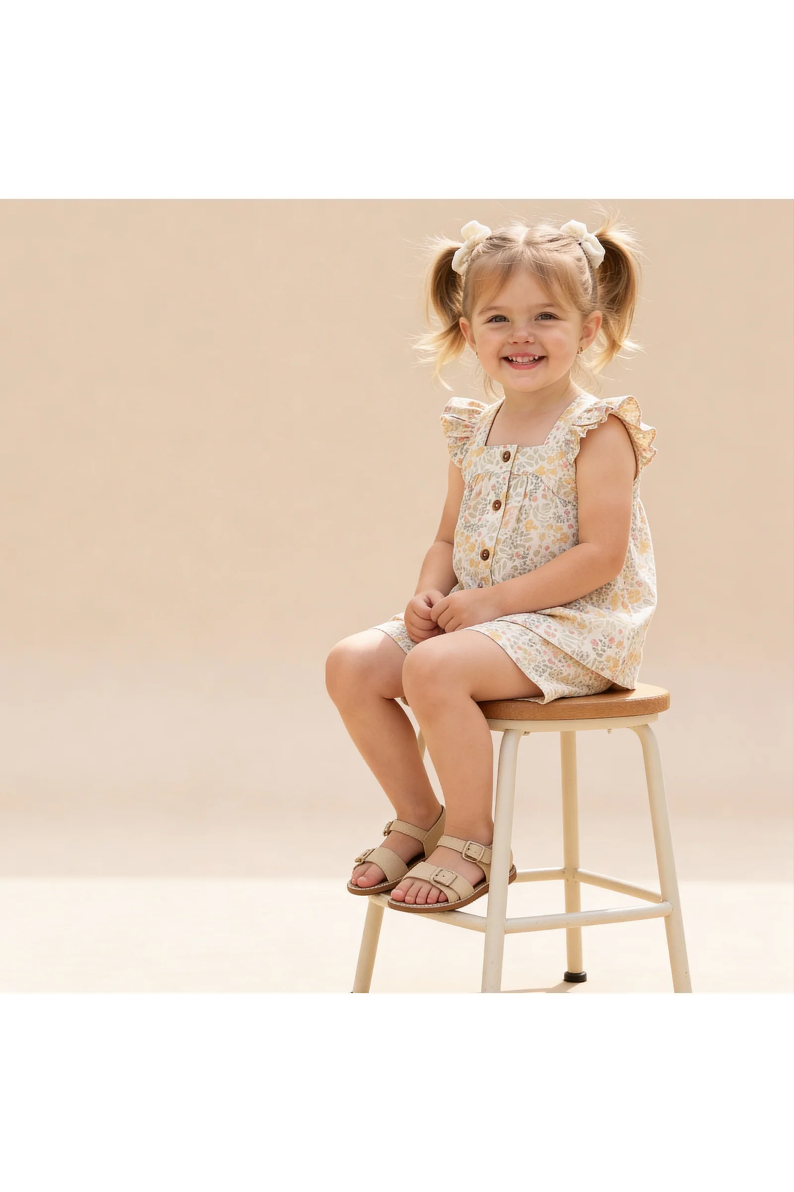 Organic Flutter Top & Shorts Set - Bloomfield - Image 3