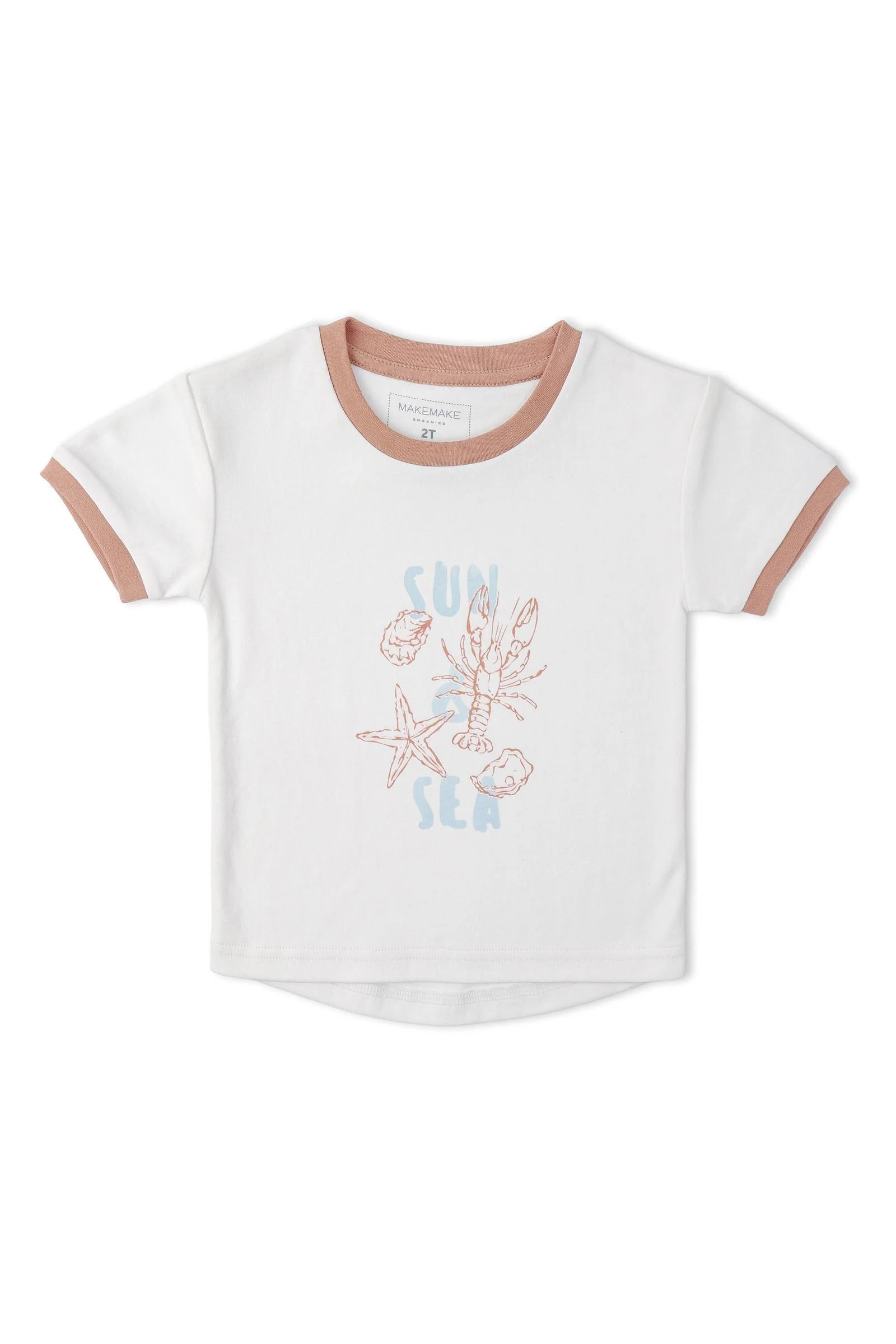 Organic Graphic Tee & Shorts Set - Beach Day - Image 4