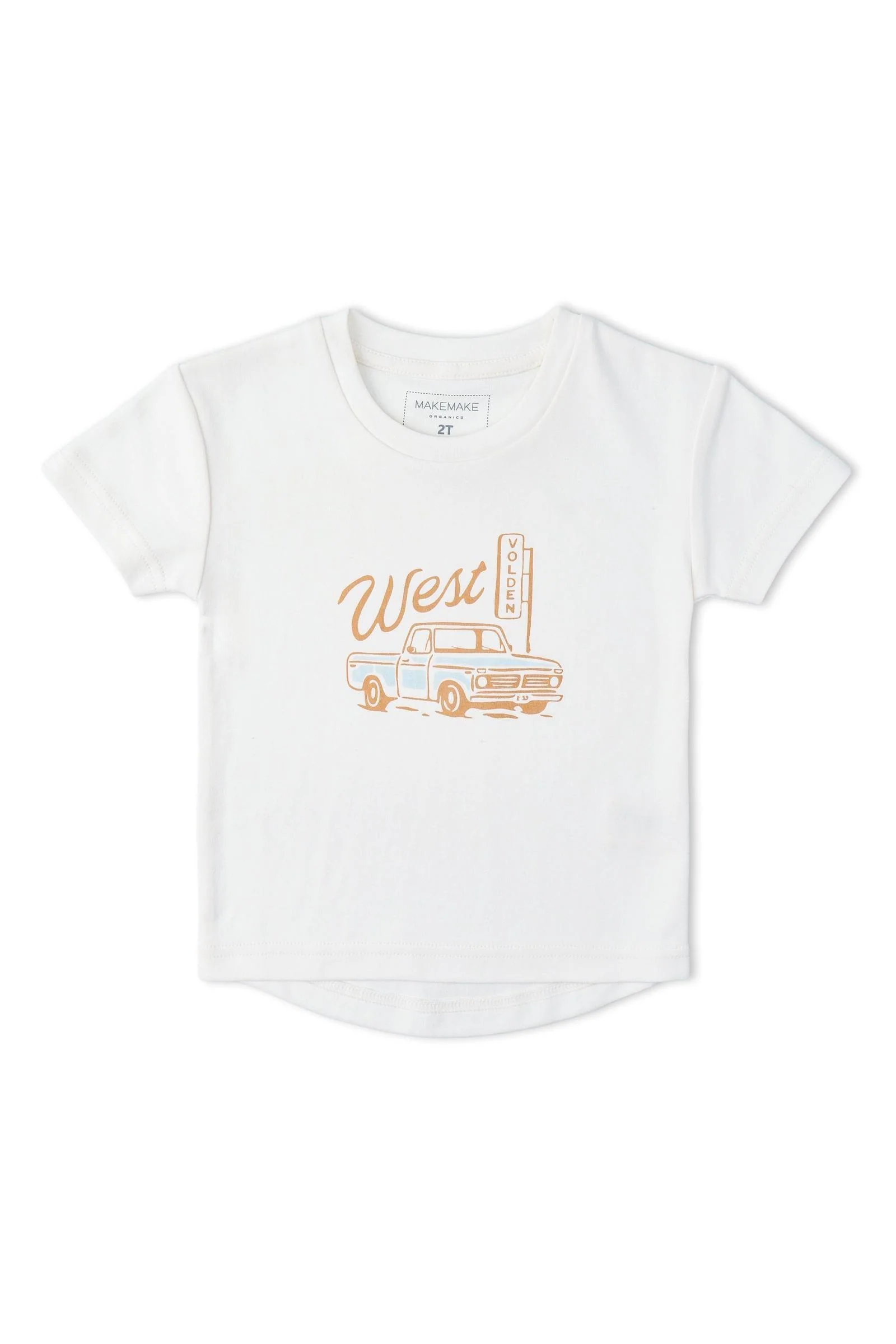 Organic Graphic Tee & Shorts Set - Wild West - Image 5