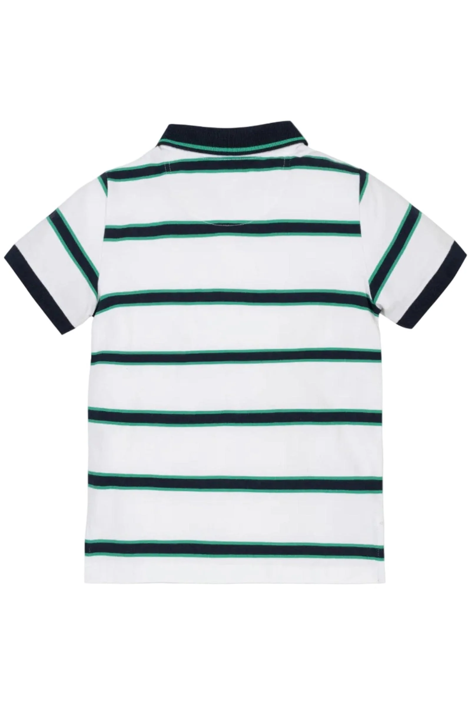 Organic Cotton Jersey Polo Shirt, Pickleball Stripe, Sizes 2T-18 - Image 4