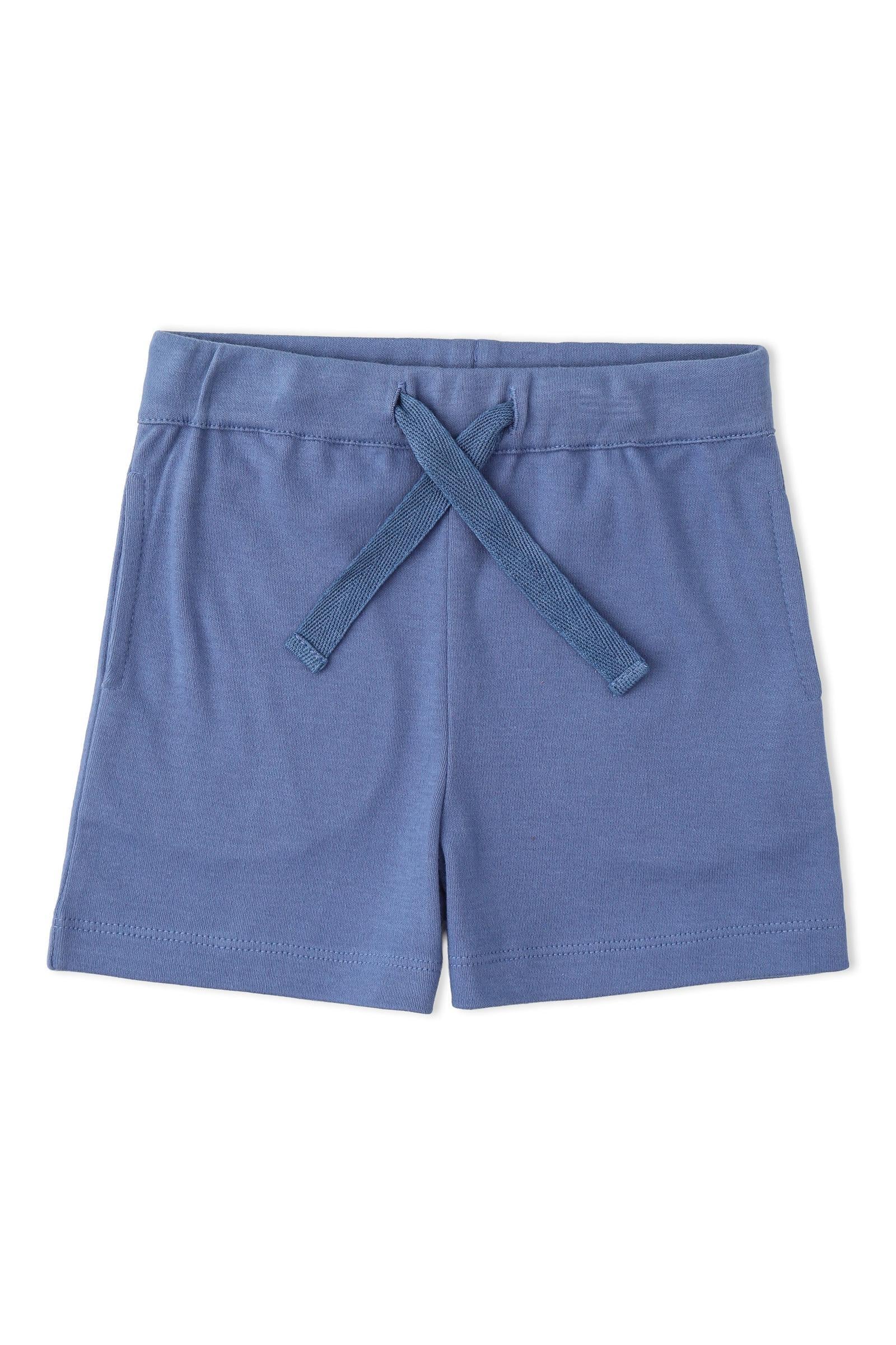 Organic Polo Shirt & Shorts Set - Slate - Image 5