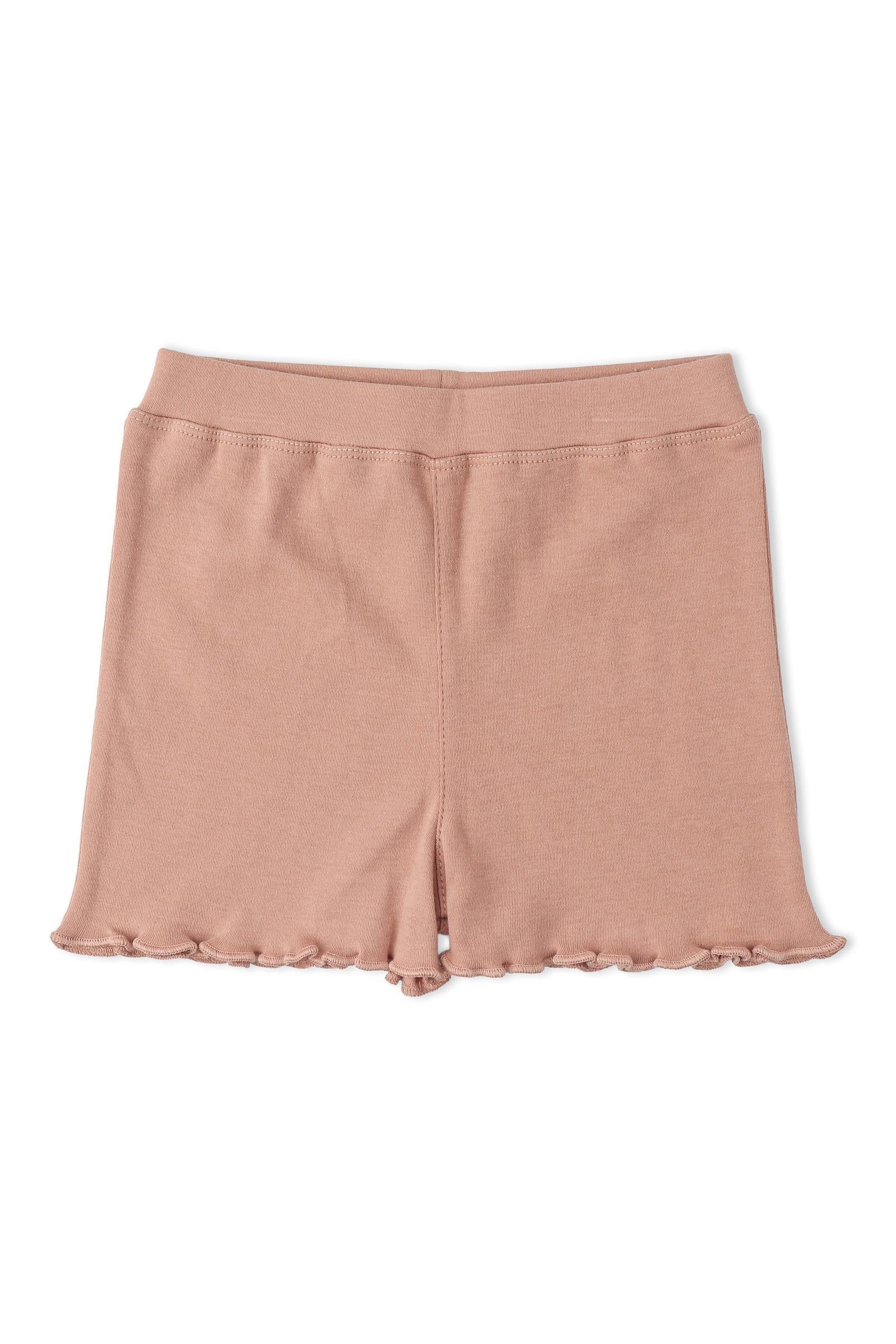 Organic Sleeveless Flutter Top & Shorts Set - Bows - Image 4