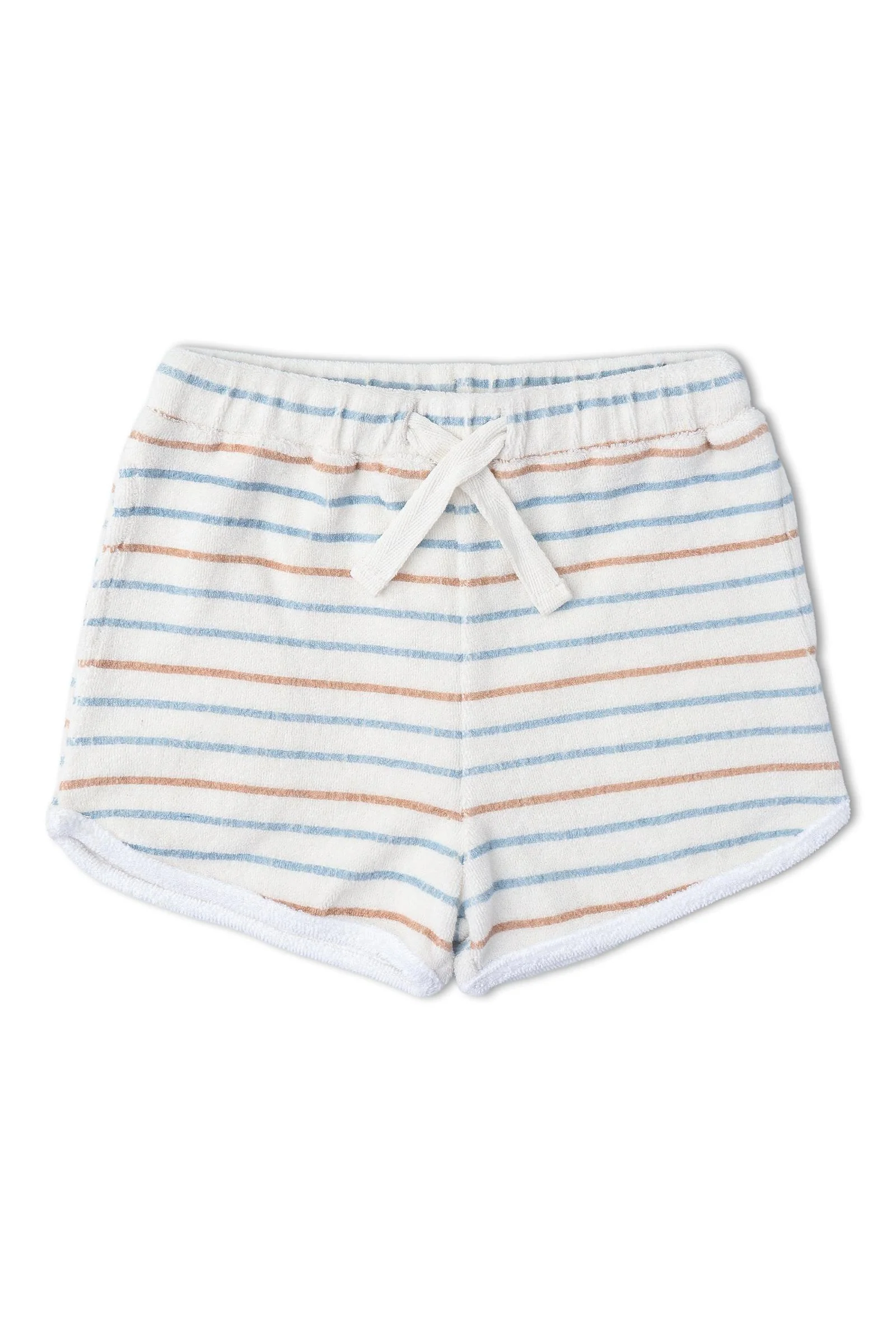 Organic Sleeveless Tee & Shorts Set - Cabana Stripes - Image 6