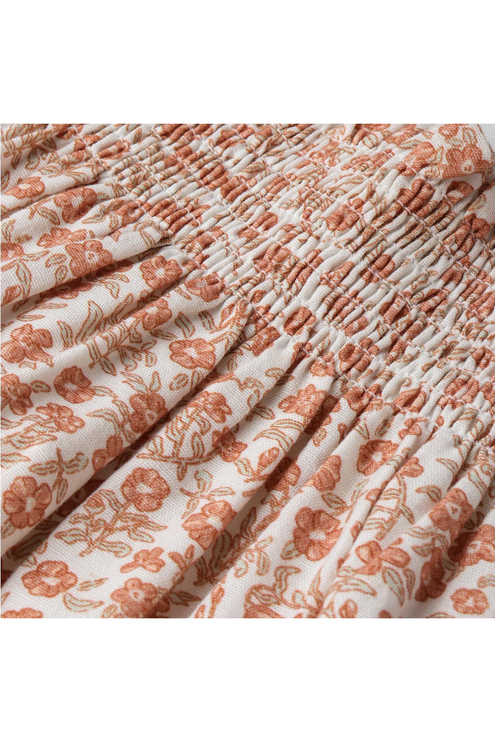 Organic Smocked Sundress - Sienna - Image 5