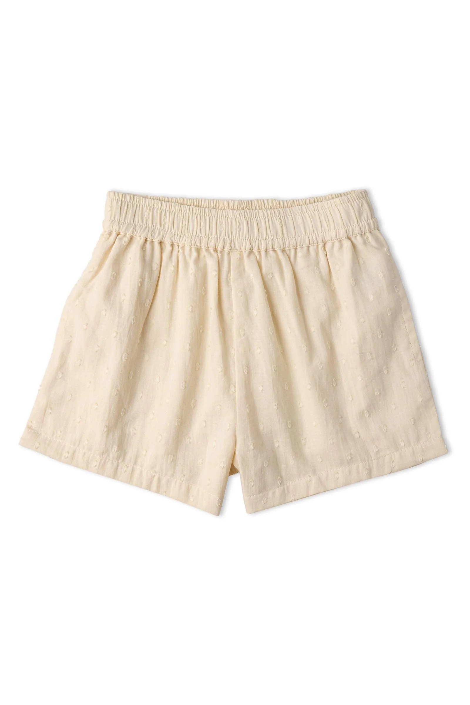 Organic Smocked Top & Shorts Set - Butter Yellow - Image 6