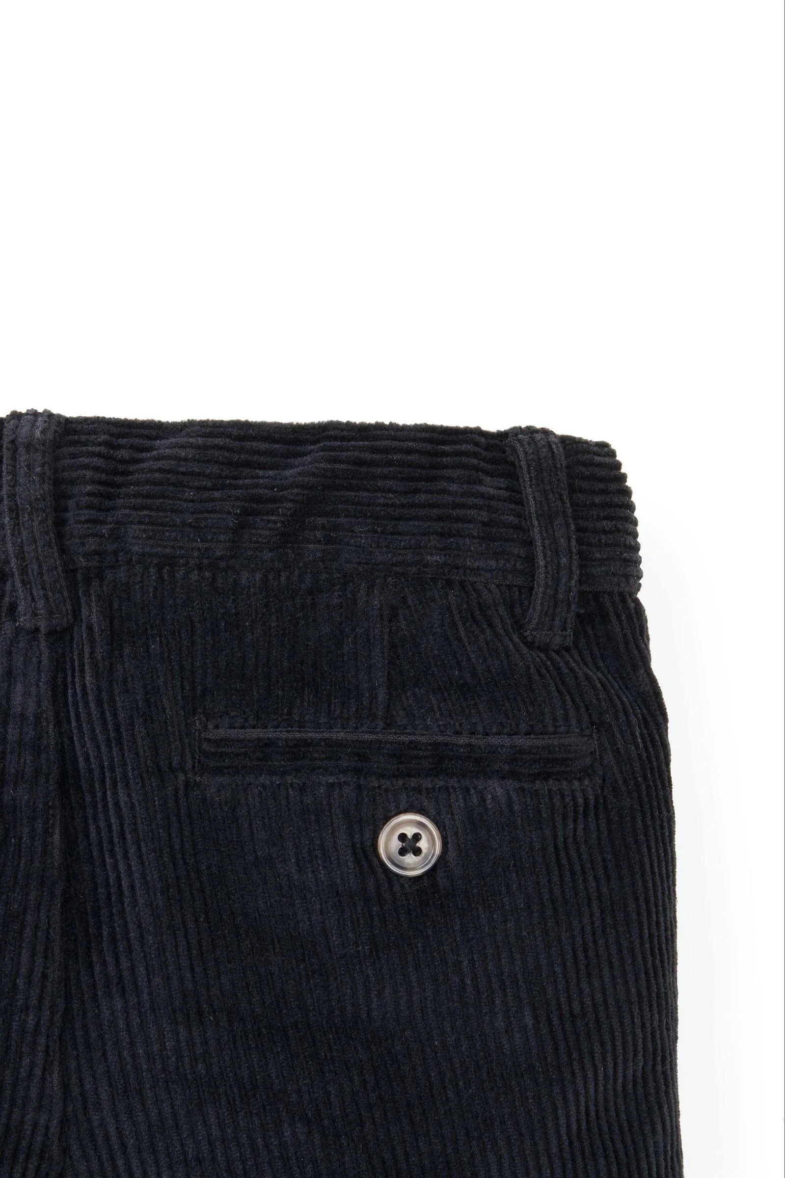 Hope & Henry Organic Cotton Stretch Corduroy Pants, Black, Toddler & Kids - Image 6