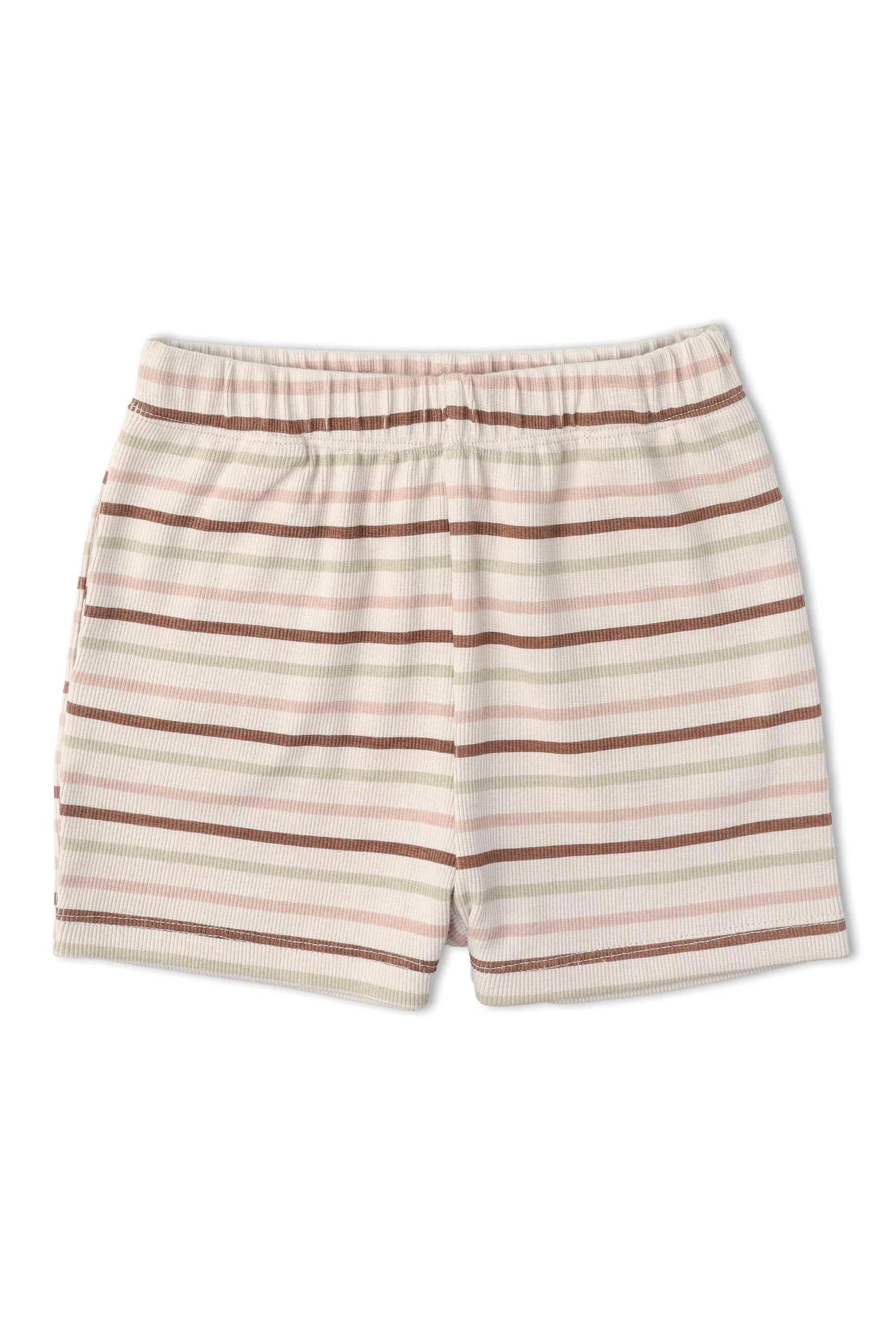 Organic Tank Top & Shorts Set - Terra Stripes - Image 5