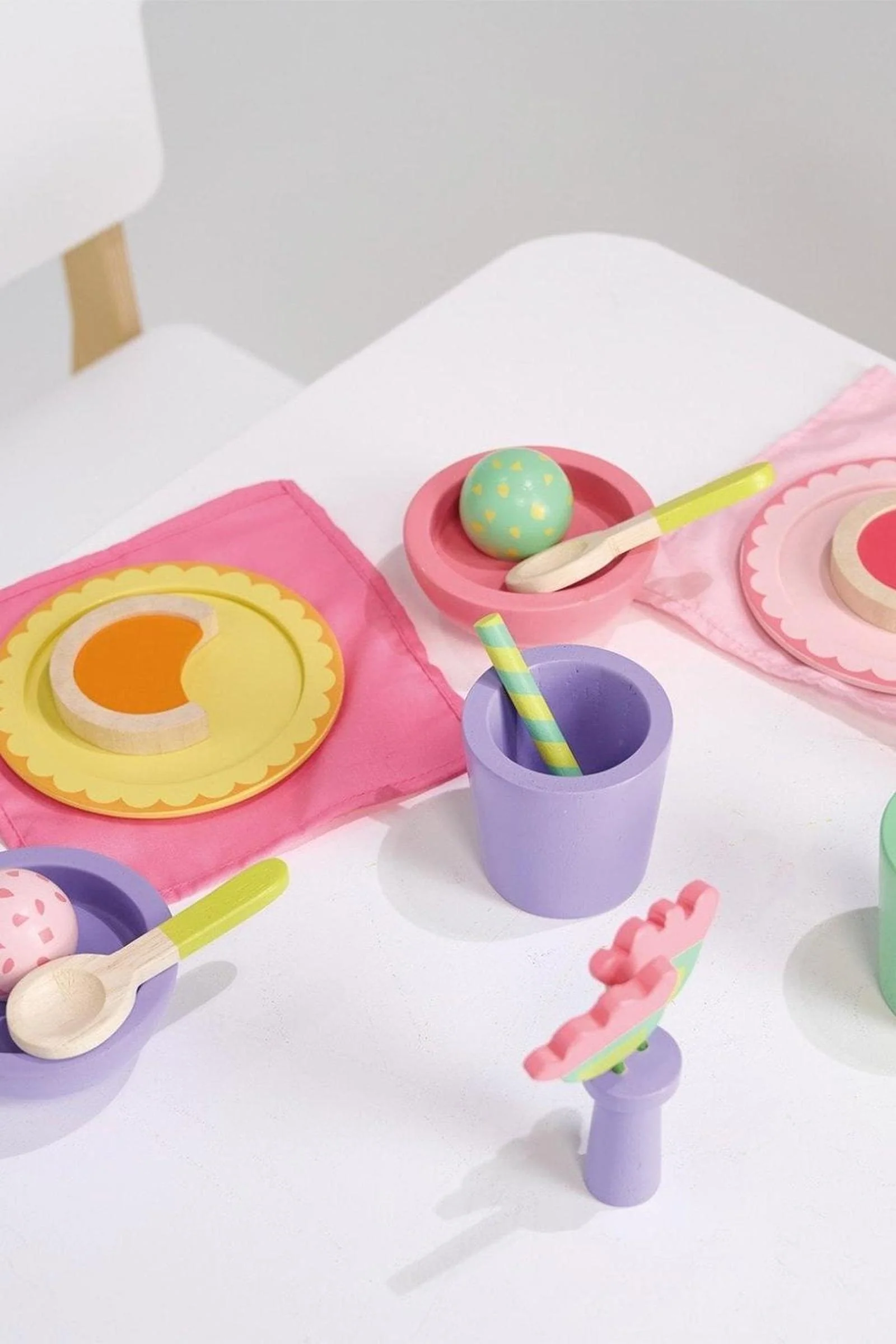 Mentari Wooden Toys, Party Time Lunch Set - Image 2