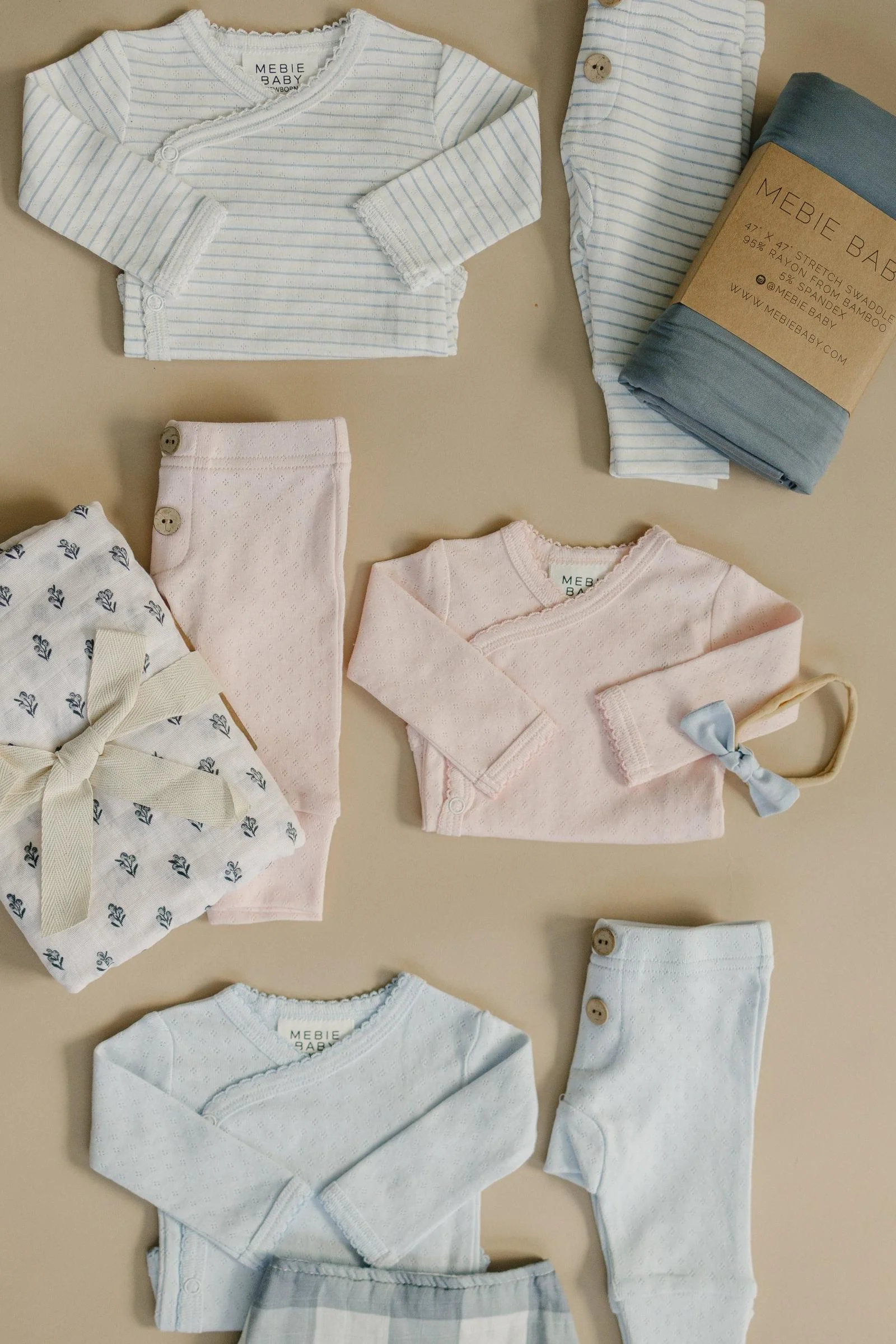 Pink Pointelle Baby Girl Layette Set - Image 5