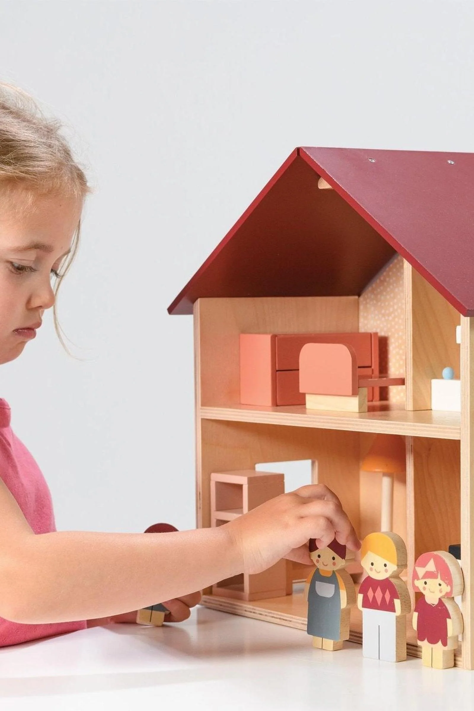 Mentari Wooden Toys, Poppets Dollhouse - Image 9