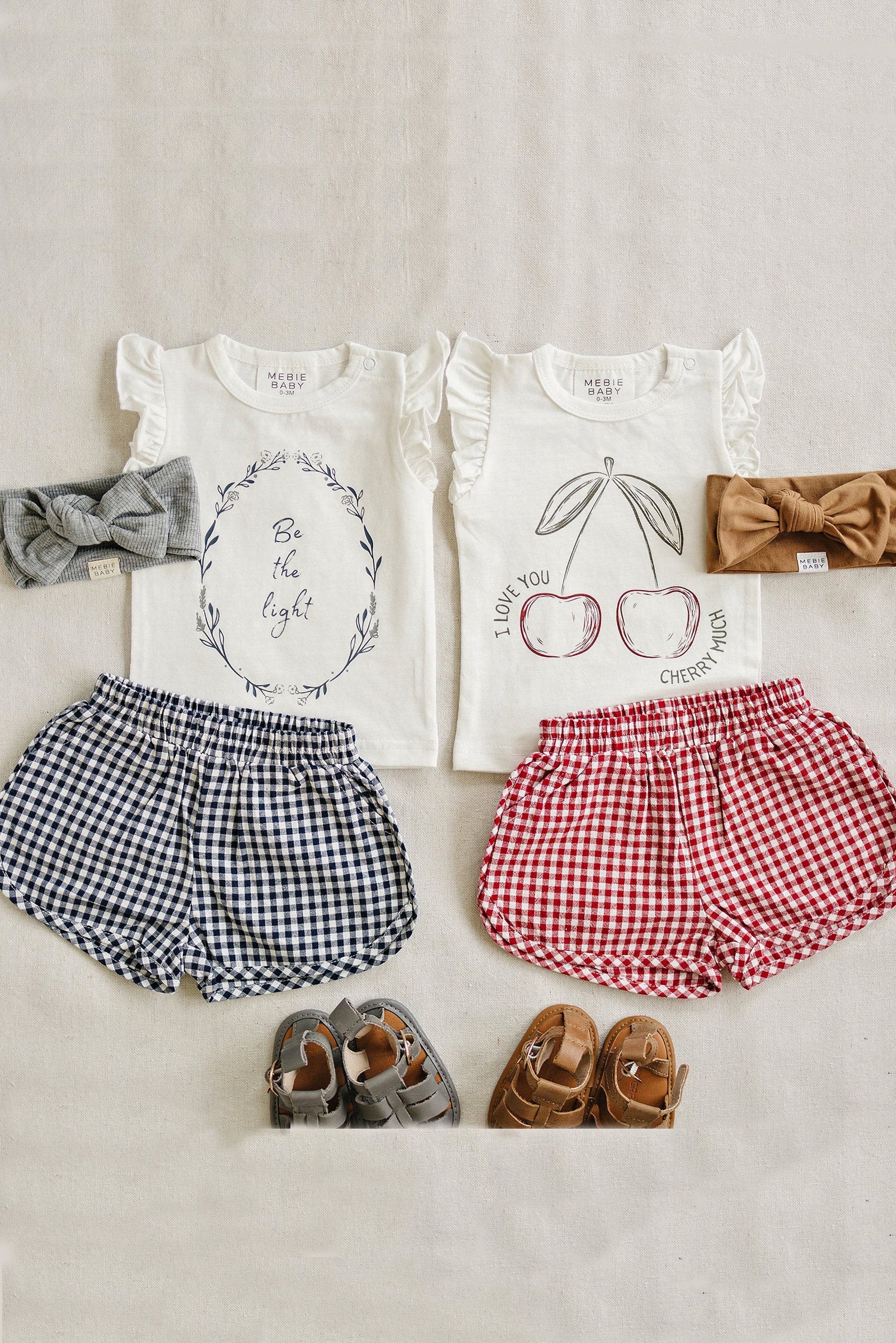 Mebie Baby Cherry Much Ruffle T-Shirt, Cotton, Baby, Toddler & Kids - Image 8