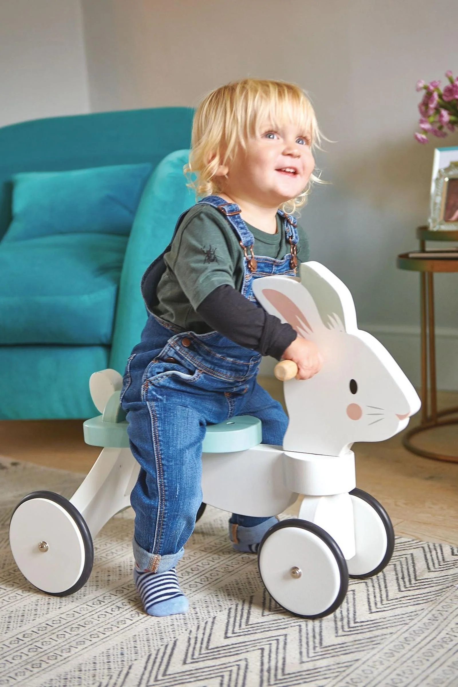 Tender Leaf Wooden Toys, Running Rabbit Ride On, Award Winning Toy - Image 9