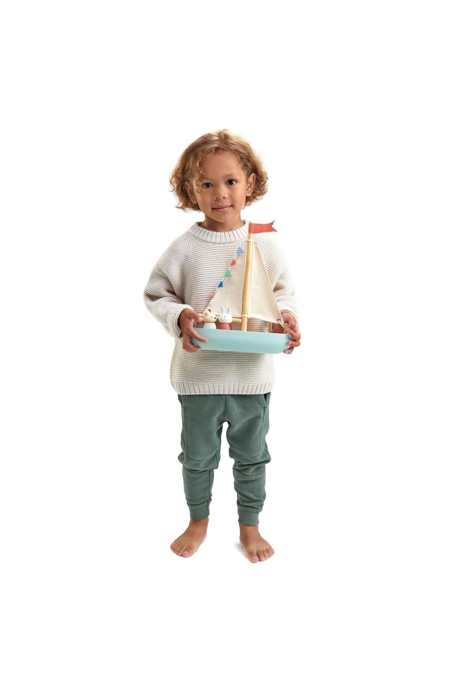 Tender Leaf Wooden Toys, Sailaway Boat - Image 9