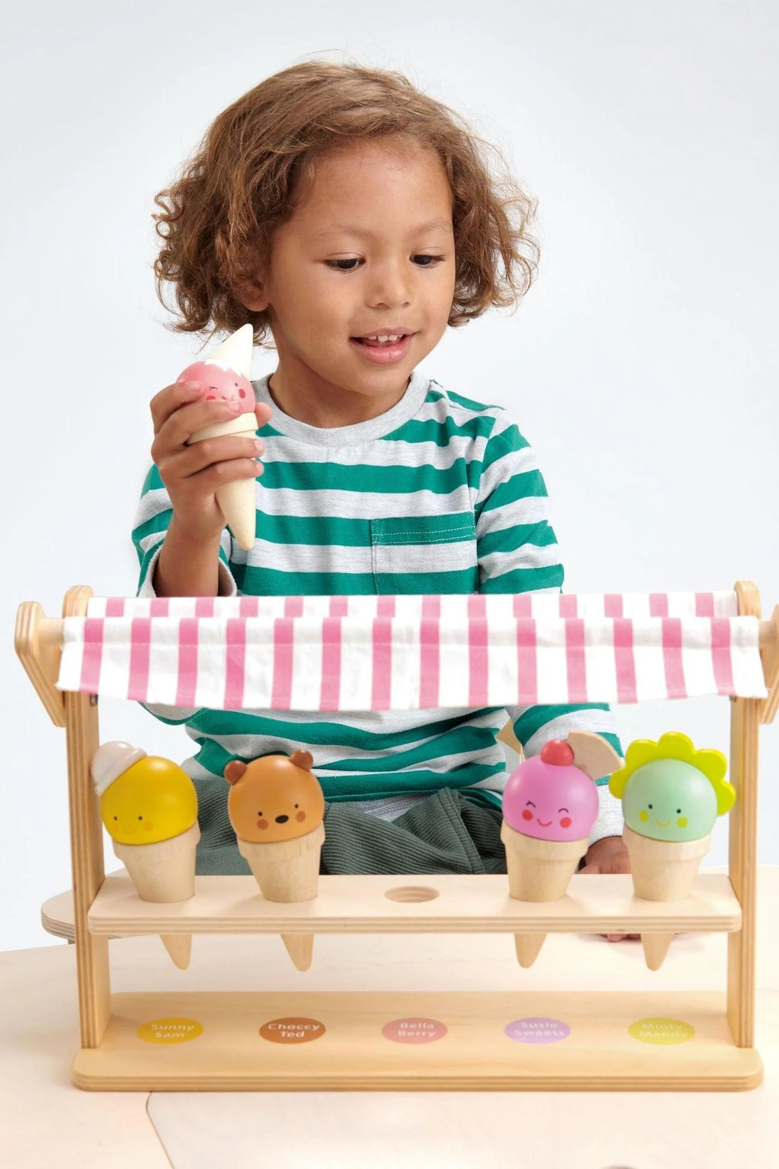 Tender Leaf Wooden Toys, Scoops and Smiles Ice Cream - Image 2