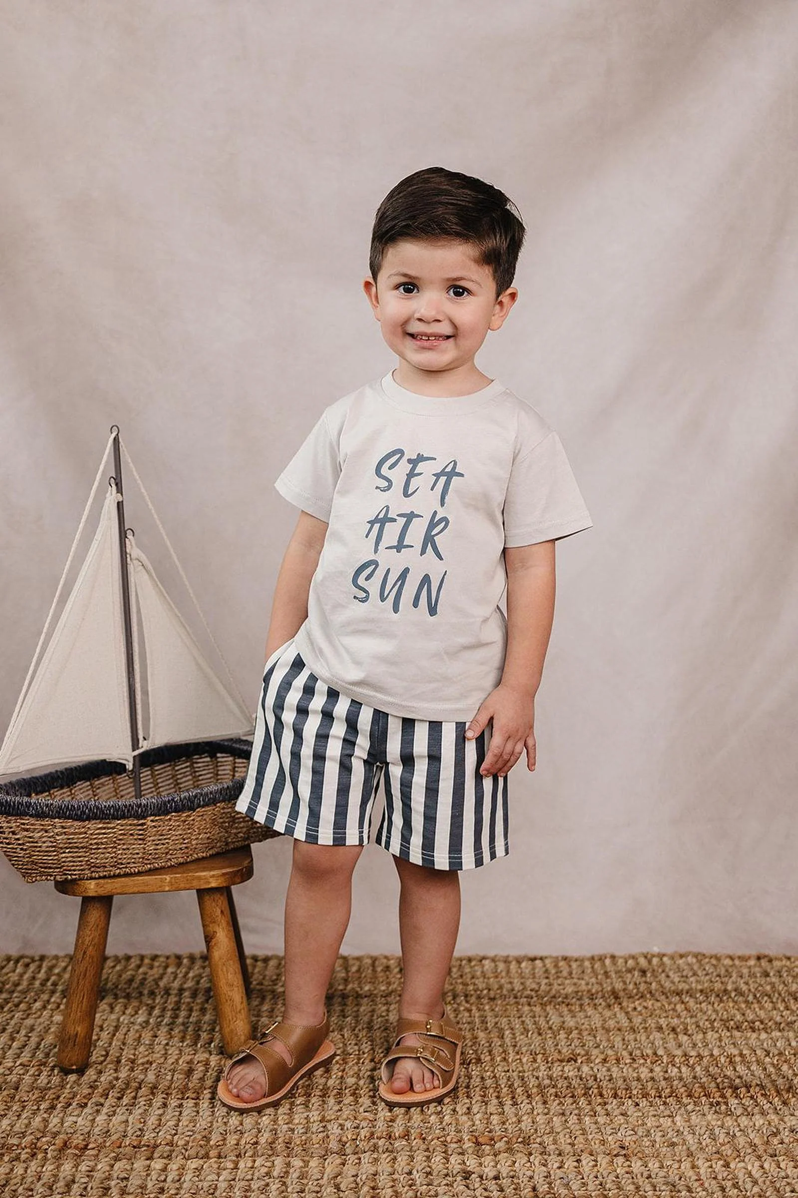 Mebie Baby Sea + Sun Cotton T-Shirt, Baby - Kids