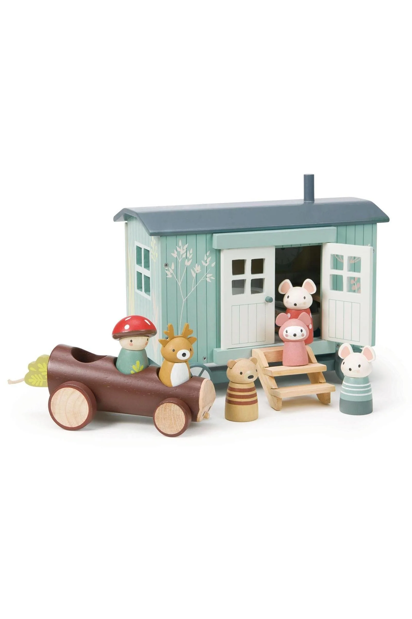 Tender Leaf Wooden Toys, Secret Meadow Shepherd’s Hut, Award Winning Toy - Image 5