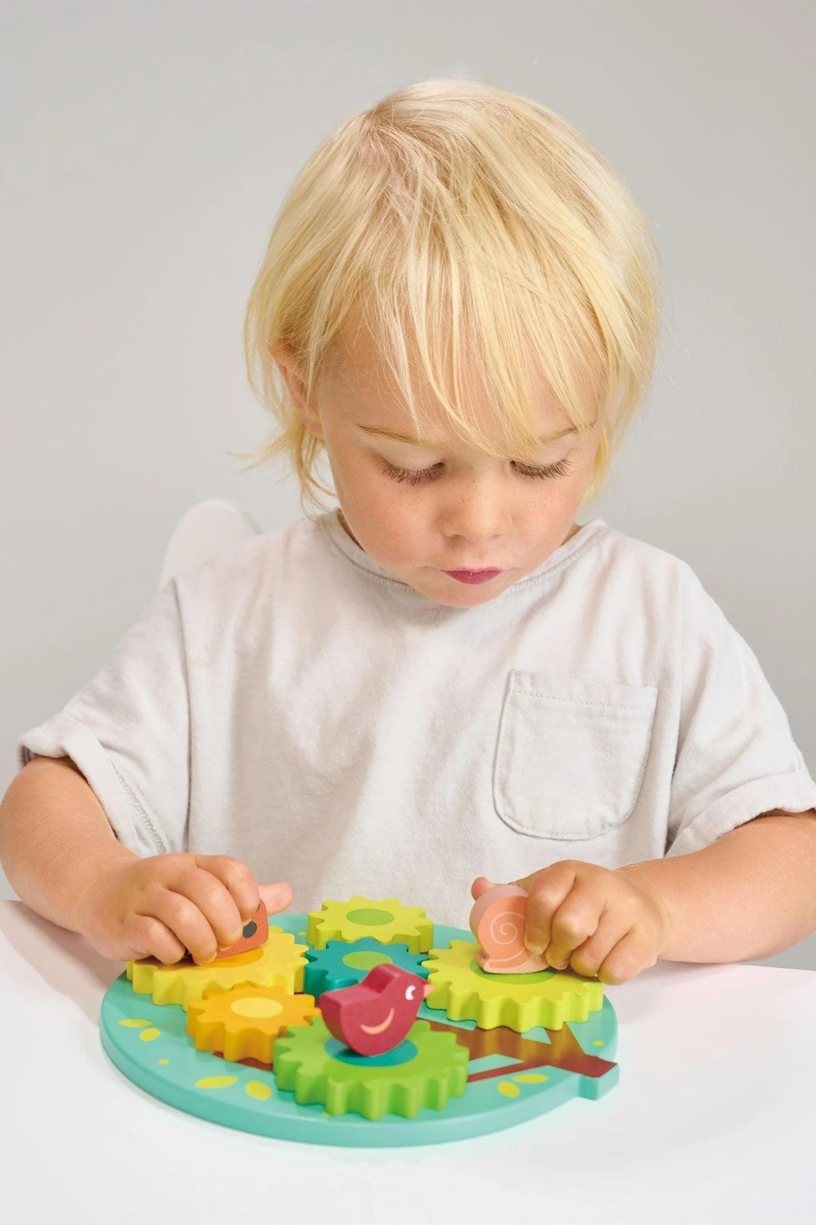 Mentari Wooden Toys, Sensory Bundle, Gears, Sounds, Texture - Image 10