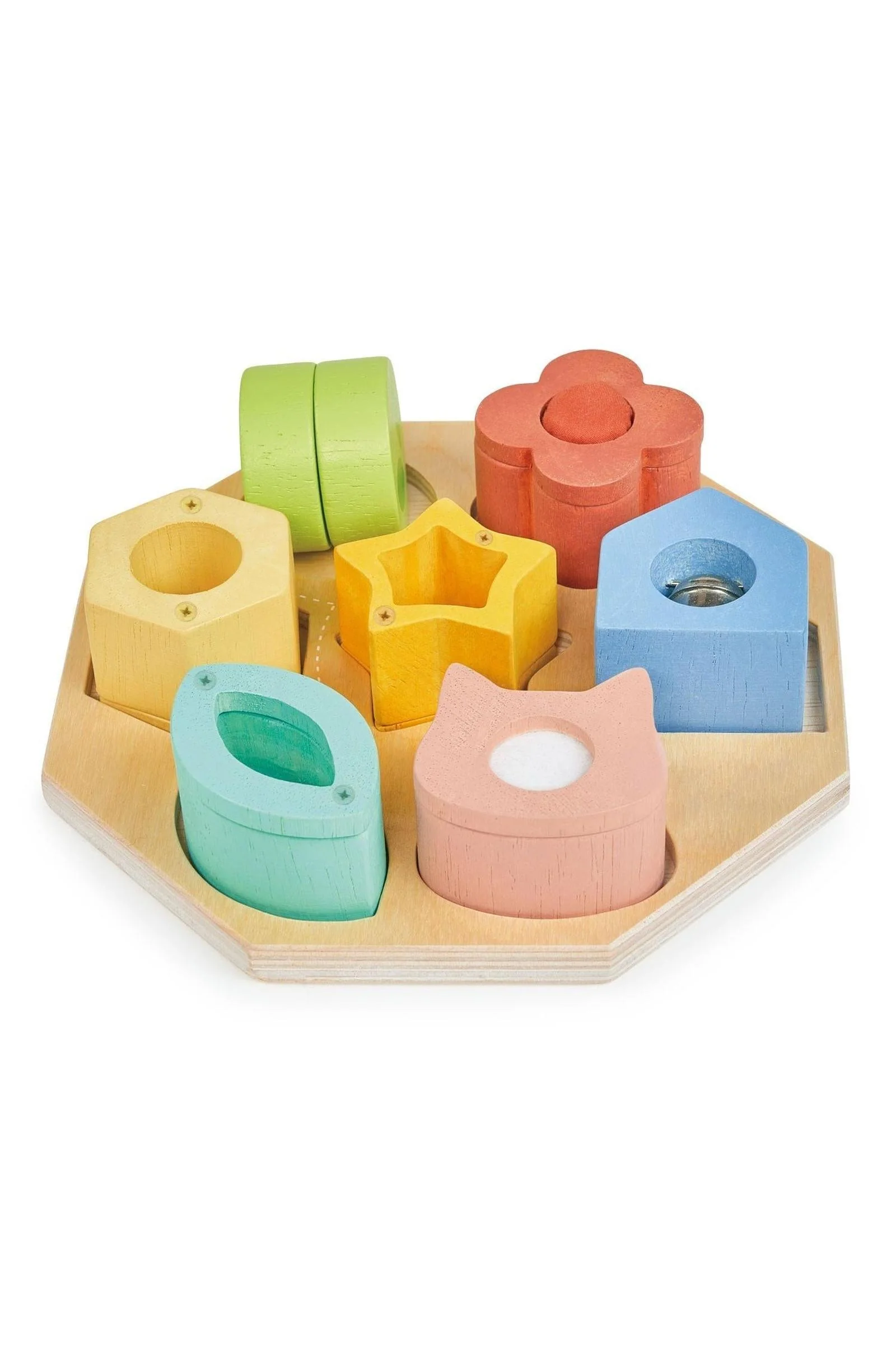 Mentari Wooden Toys, Sensory Bundle, Gears, Sounds, Texture - Image 3