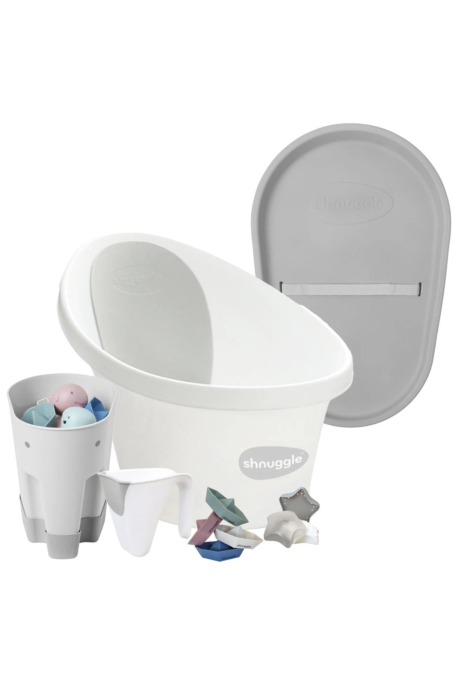 Shnuggle Bath & Change Bundle, Newborn Baby Bath & Changing Bundle + 6 Piece Accessories - Image 22