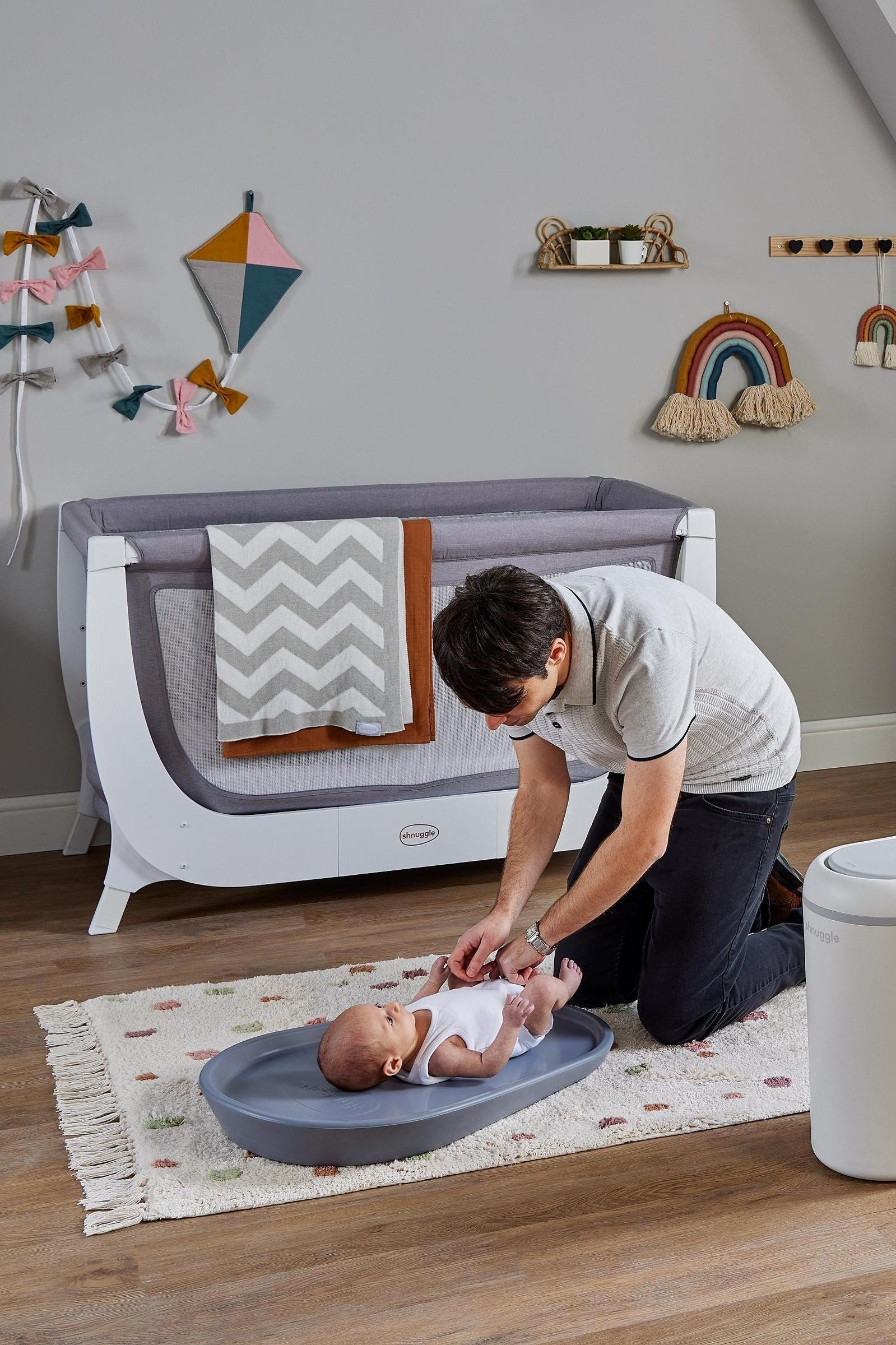 Shnuggle Eco-Touch Nappy Bin Diaper Pail - Image 12
