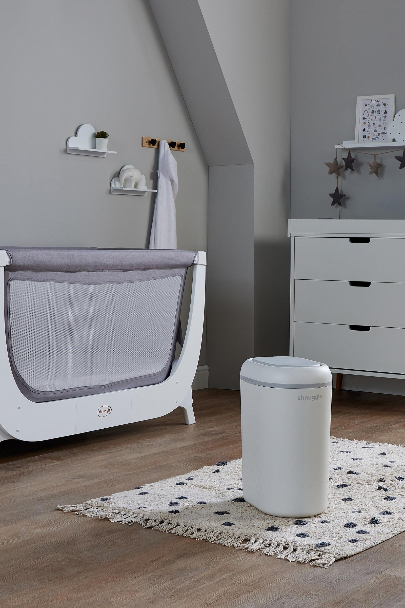 Shnuggle Eco-Touch Nappy Bin Diaper Pail - Image 17