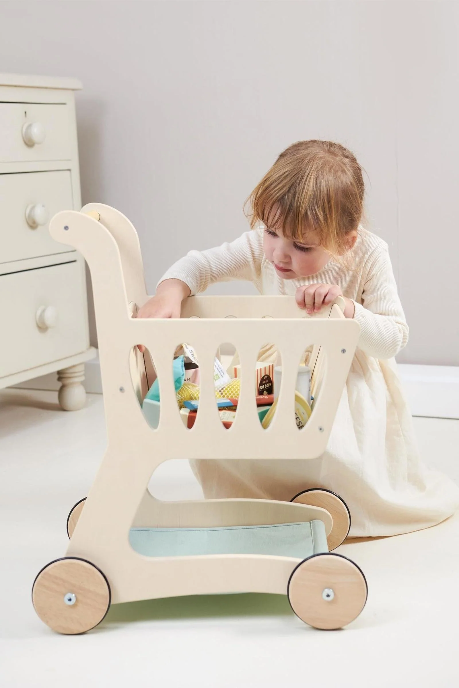 Tender Leaf Wooden Toys, Shopping Cart - Image 4