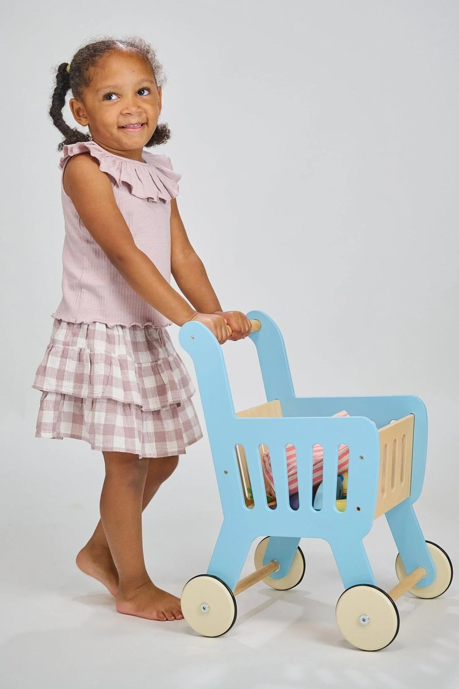 Mentari Wooden Toys, Shopping Cart - Image 3