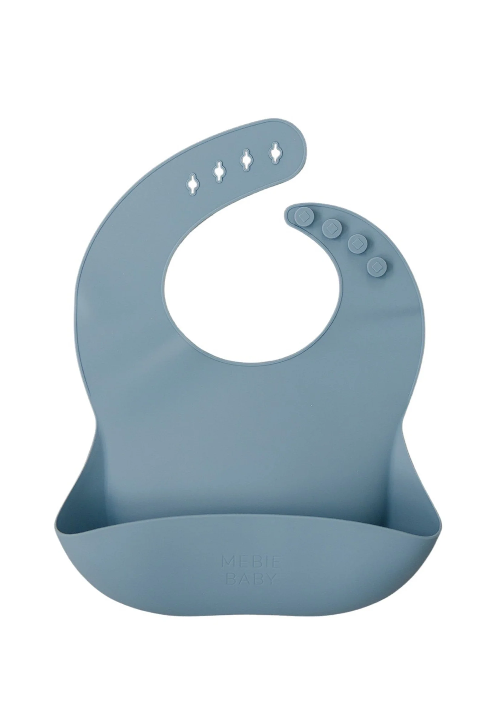 Mebie Baby Silicone Bib, Adjustable Fit, BPA Free, Baby Essentials - Image 15