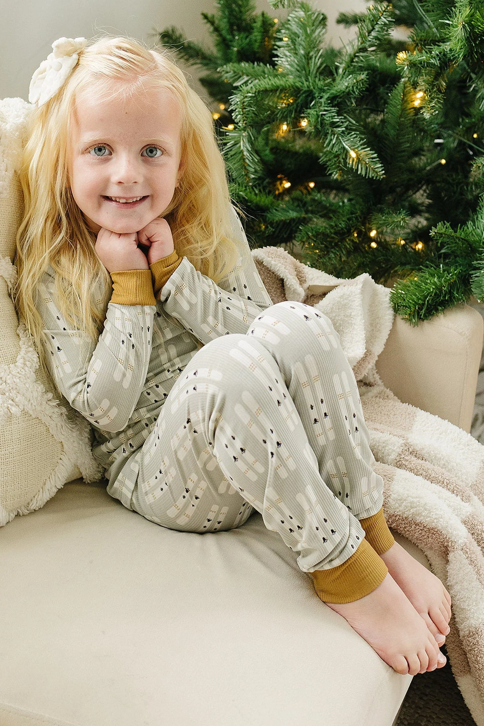 Mebie Baby Ski Ribbed Cozy Pajama Set, Bamboo, Baby Essentials